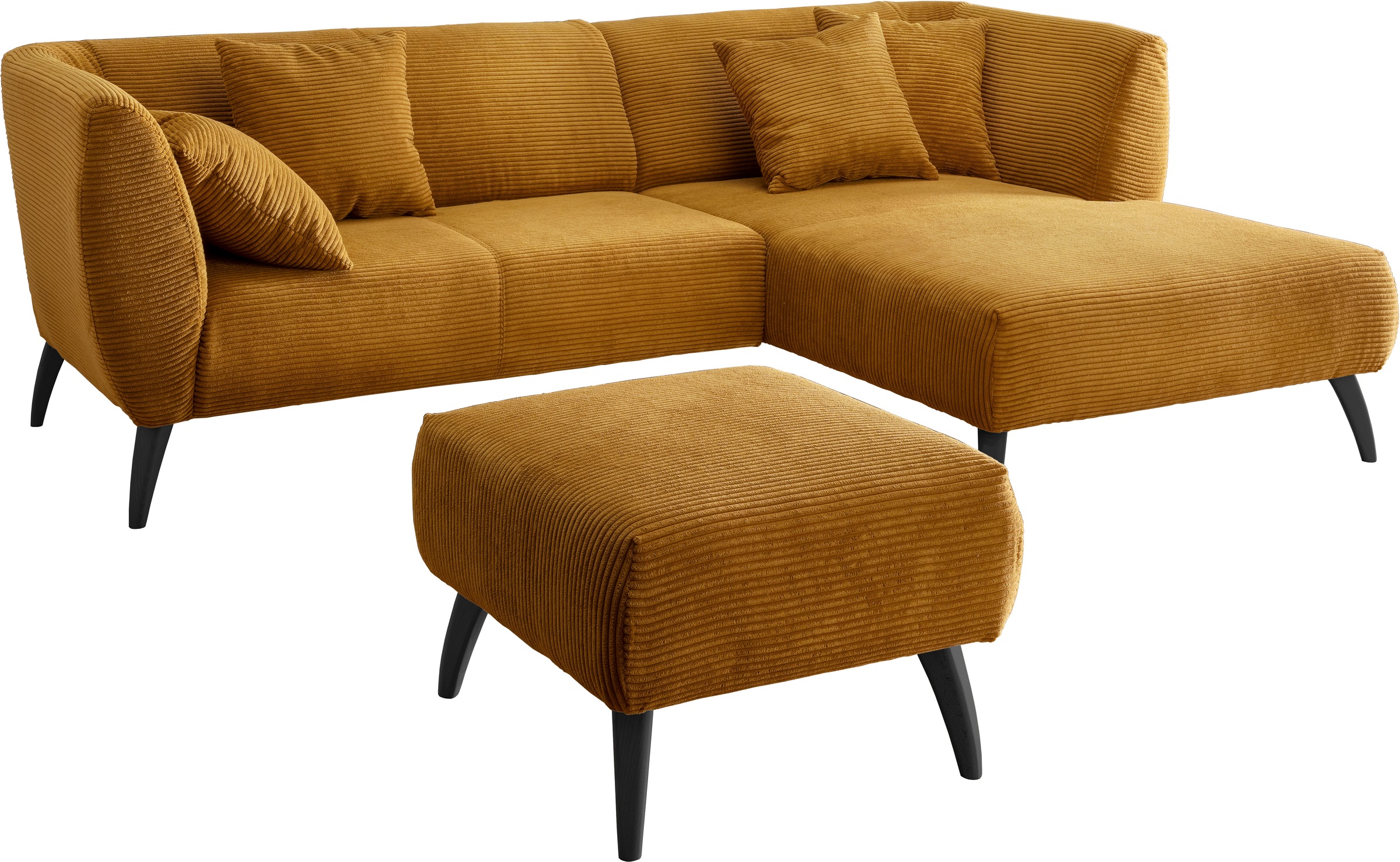 INOSIGN Ecksofa »Colori Polstermöbel mit zeitlos eleganter Rückenführung. L günstig online kaufen