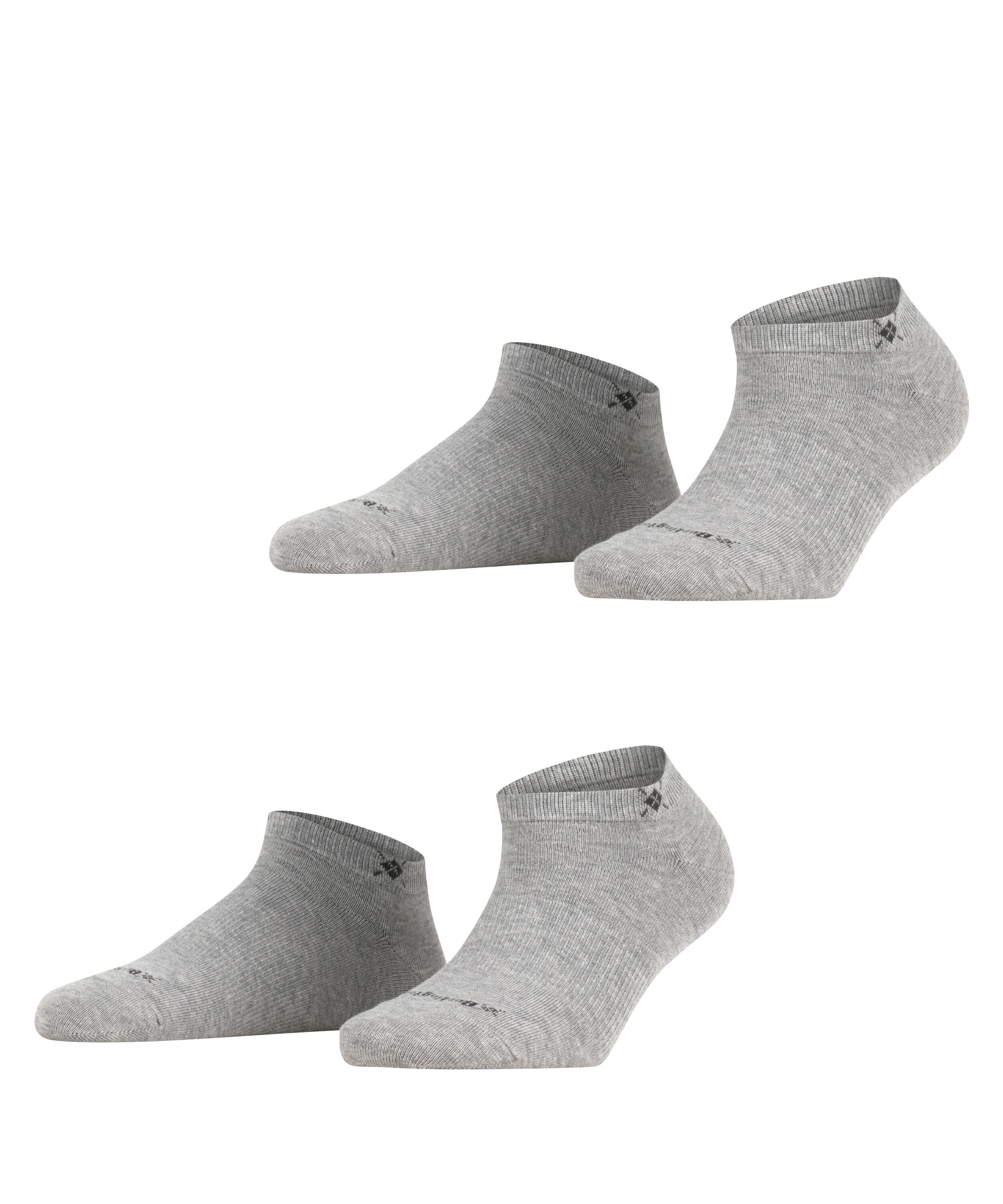 Burlington Sneakersocken »Everyday« 2 Paar,  Einheitsgröße 36-41, unifarben,  Burlington-Logo