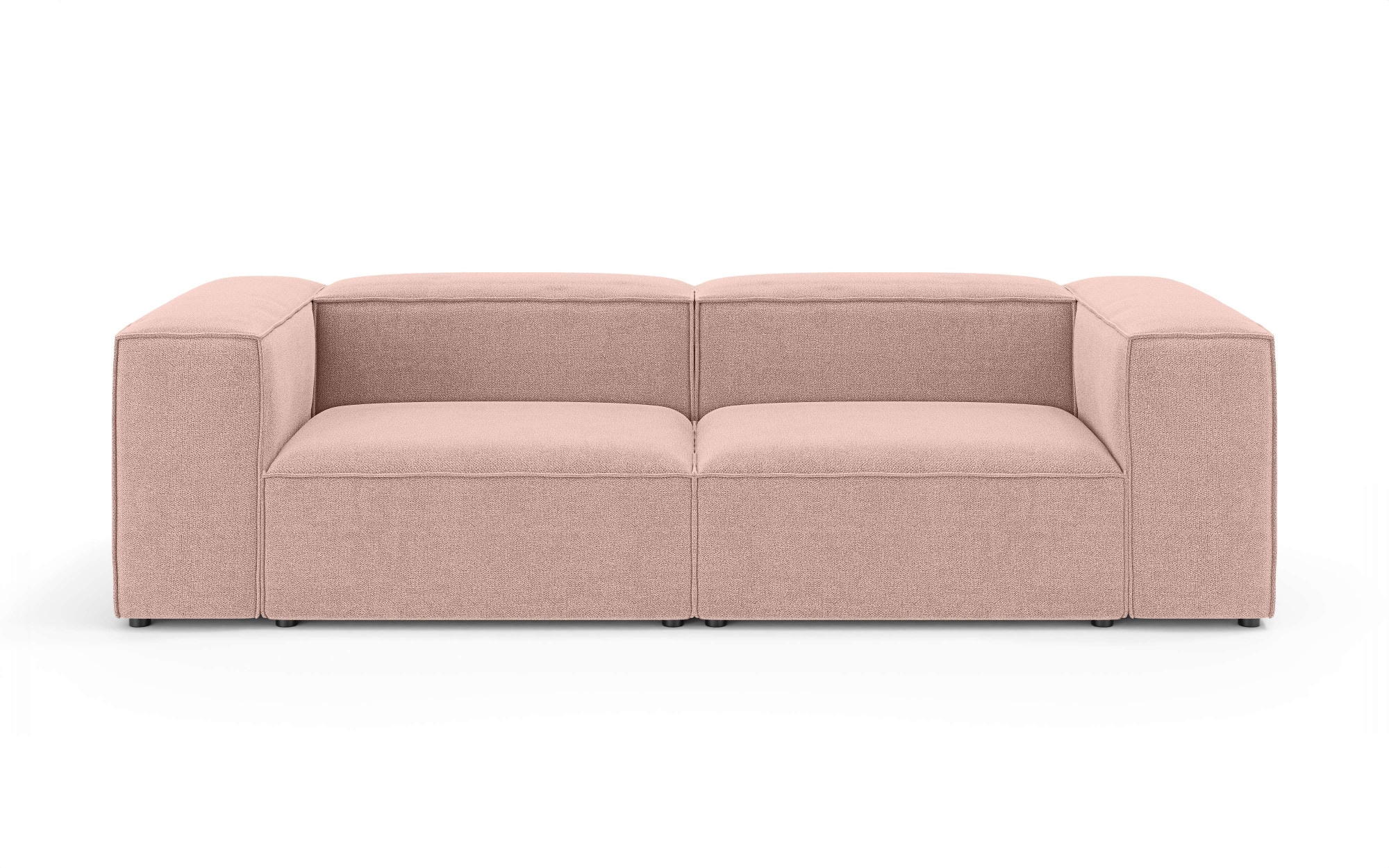 INOSIGN Big-Sofa »HAILY Modularsofa, Maße B/T/H: 260/100/72 cm«, als Modul oder separat verwendbar, für individuelle Zusammenstellung