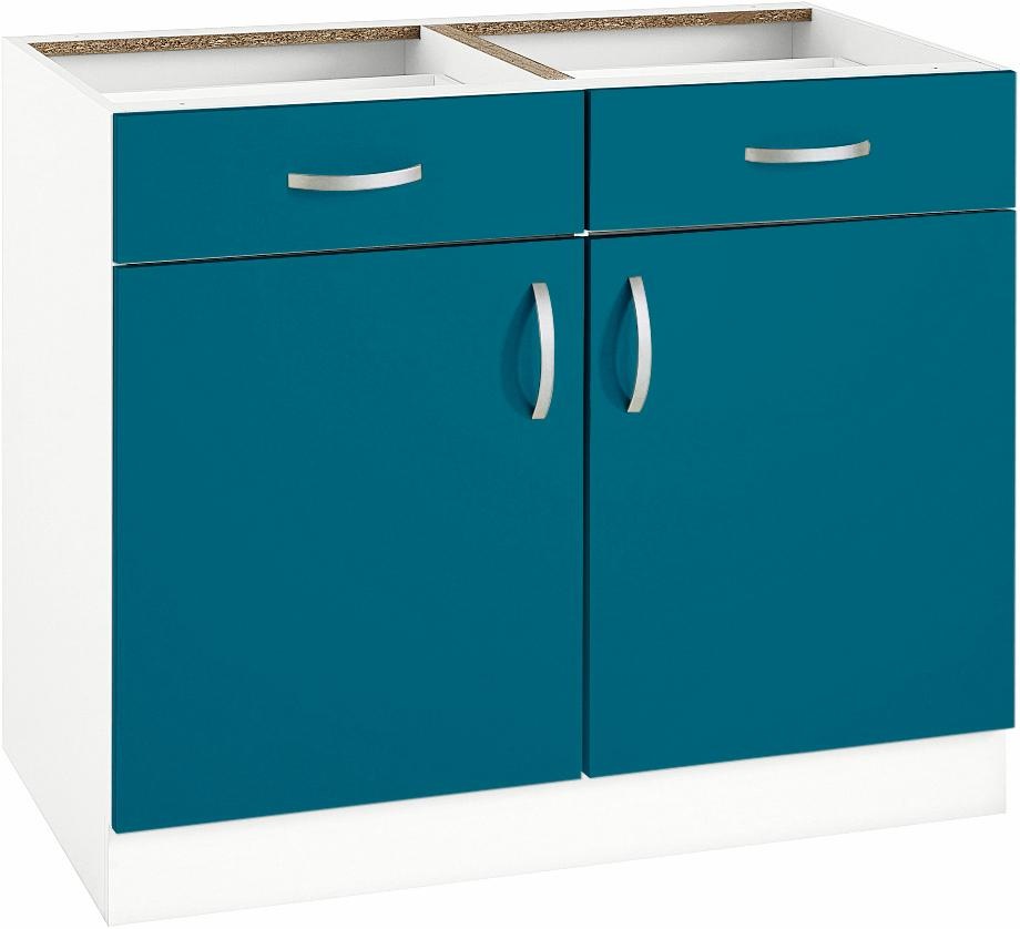 wiho Küchen Unterschrank »Flexi« Breite 100 cm günstig online kaufen