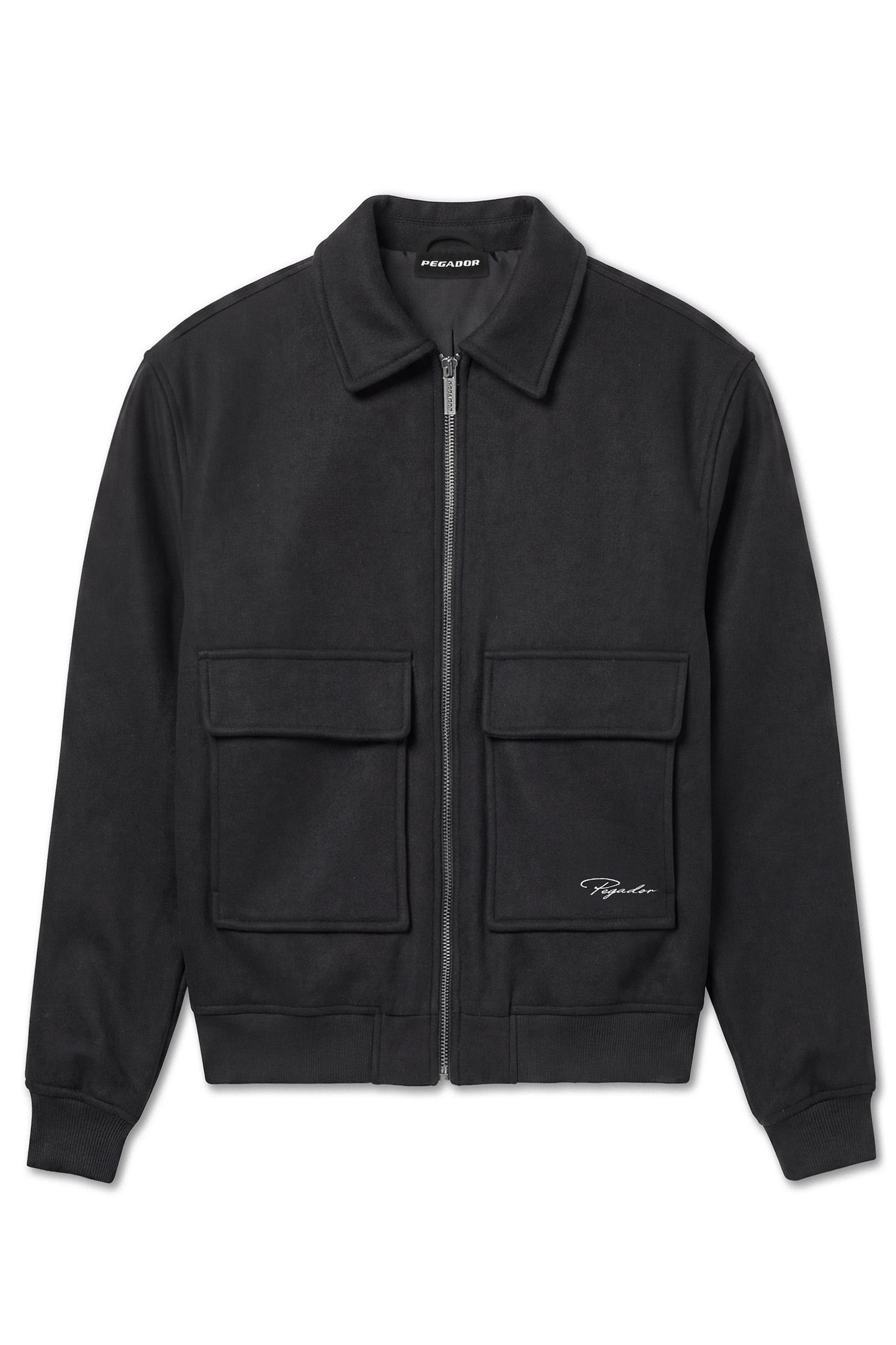PEGADOR Bomberjacke »AIKEN WOOLOPTIC BOMBER JACKET« Kunstfaser, regular fit