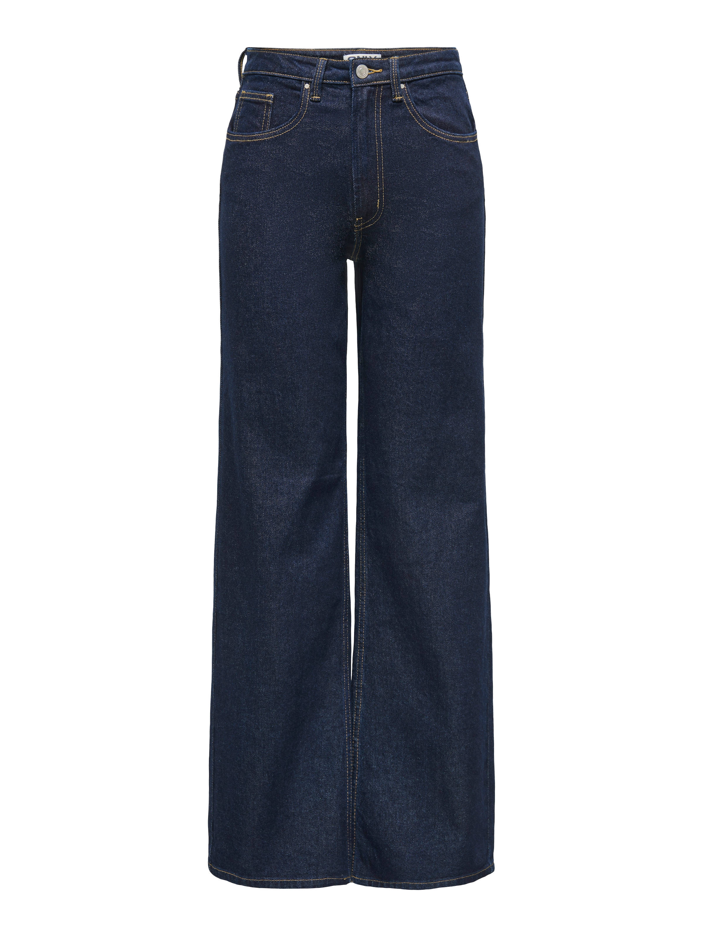 ONLY High-waist-Jeans »ONLJUICY HW WIDE RINSE DNM MAS763 NOOS« Baumwollmischung