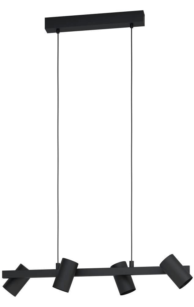 EGLO Hängeleuchte »GATUELA 1 Pendellampe, Stahl, IP20, E14, Esszimmerlampe, günstig online kaufen