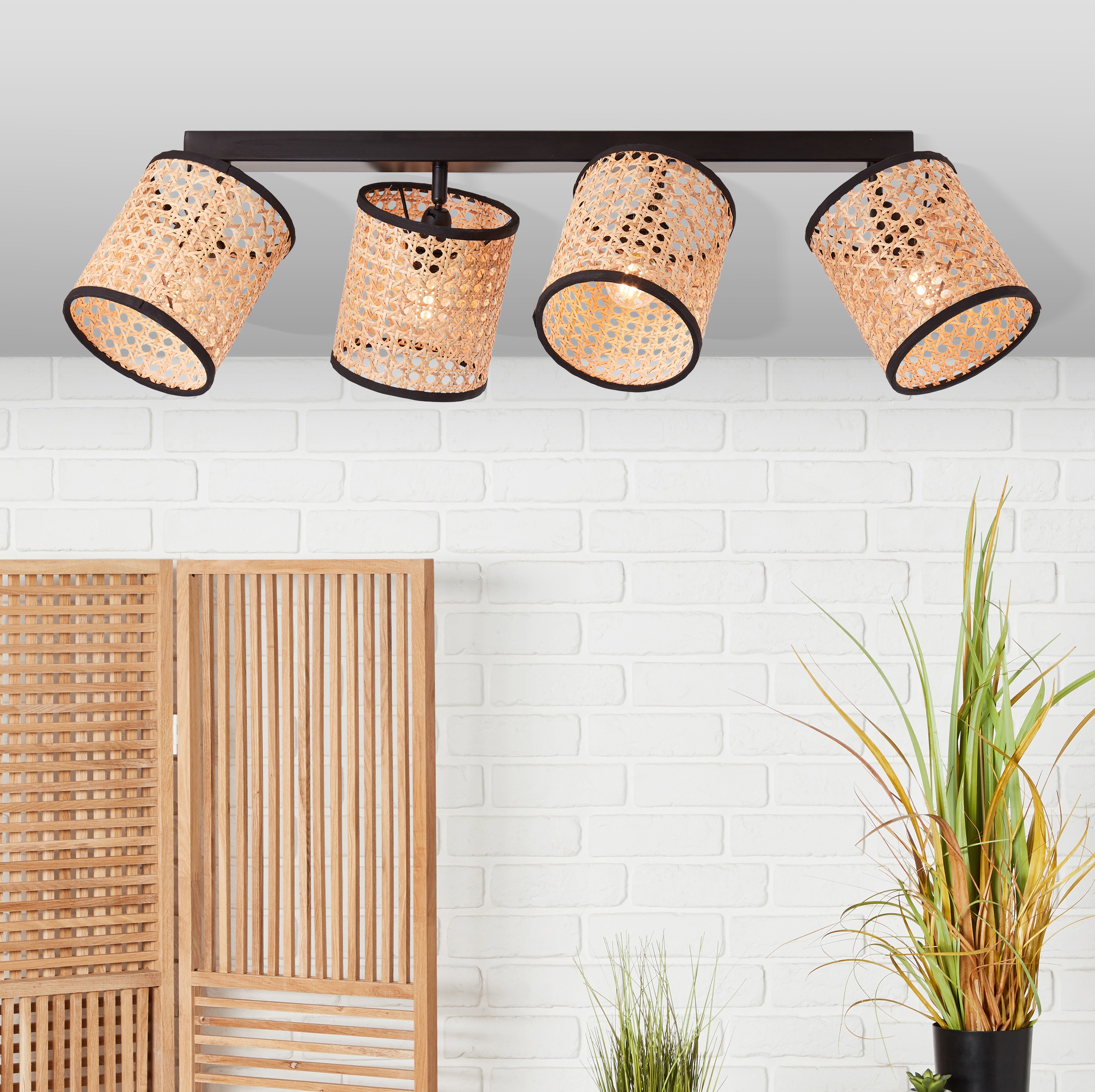Brilliant Deckenstrahler »Wiley«, 4 flammig, Leuchtmittel E14   ohne Leucht günstig online kaufen