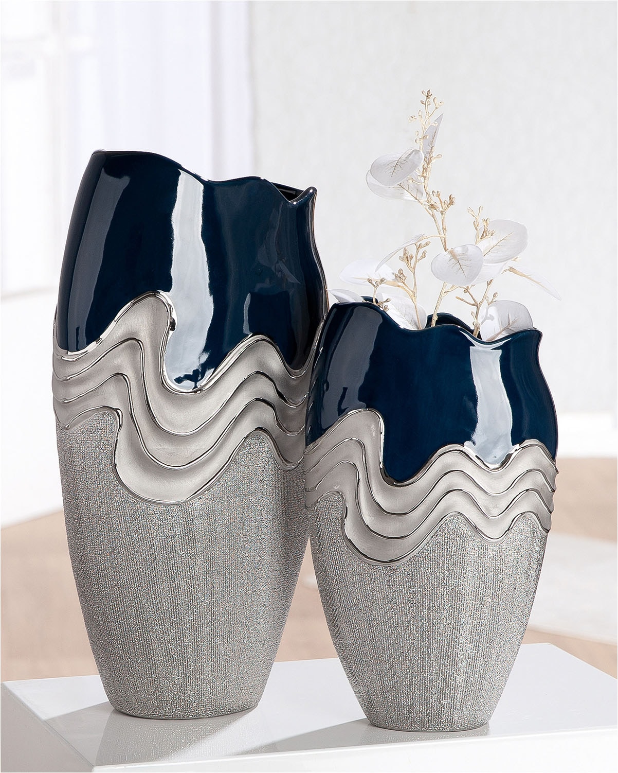 GILDE Tischvase »Vase Wavy«