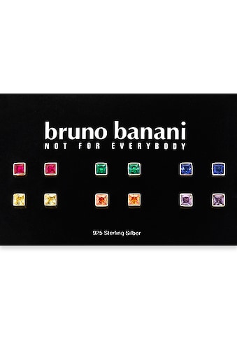 Bruno Banani Ohrstecker-Set »Regenbogen, B0026S/90/I7/1, B0026S/90/I7/2«, (Set, 12... kaufen