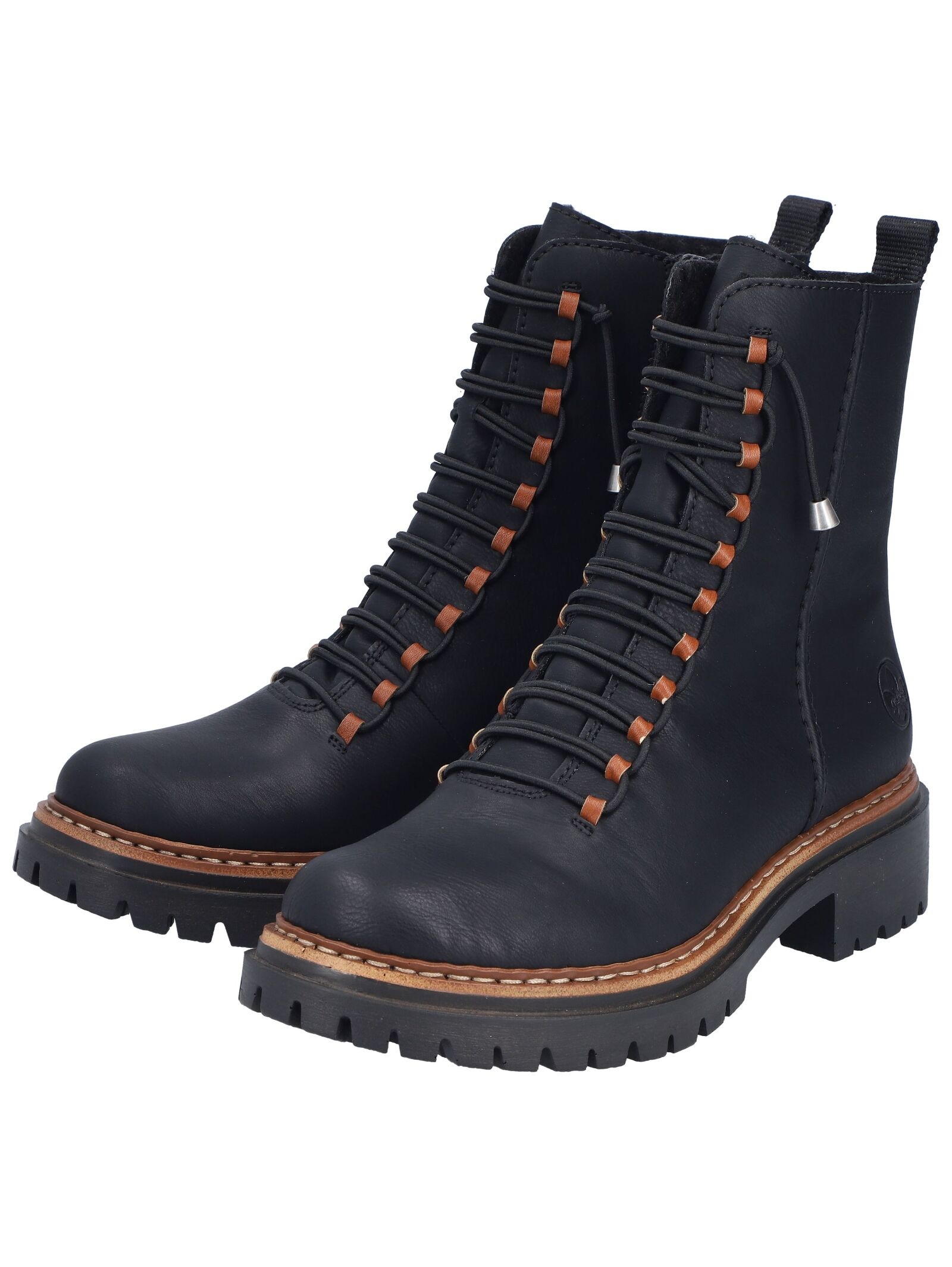 Rieker Schnürstiefelette »Rieker Stiefelette Lederimitat«