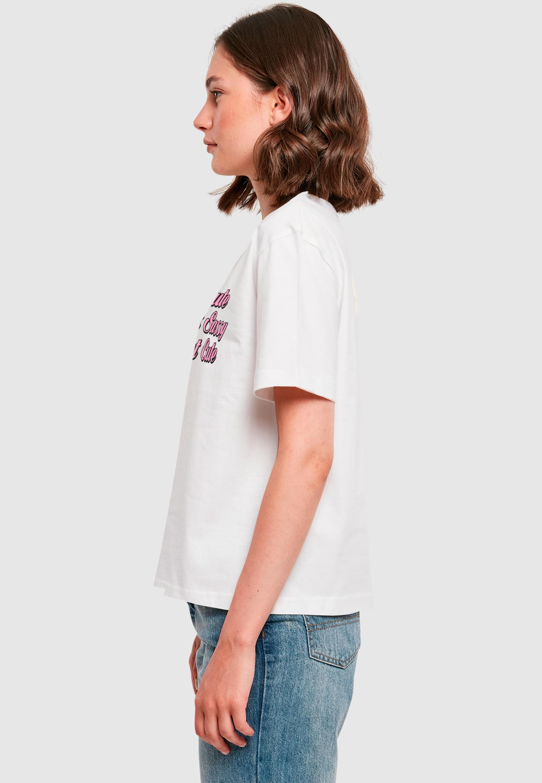 Miss Tee T-Shirt »Miss Tee Cute But Sassy Tee« 1 Stk.