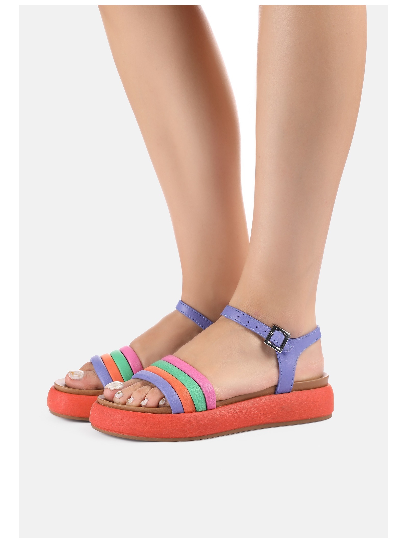 INUOVO Riemchensandale »INUOVO Sandalen Leder«