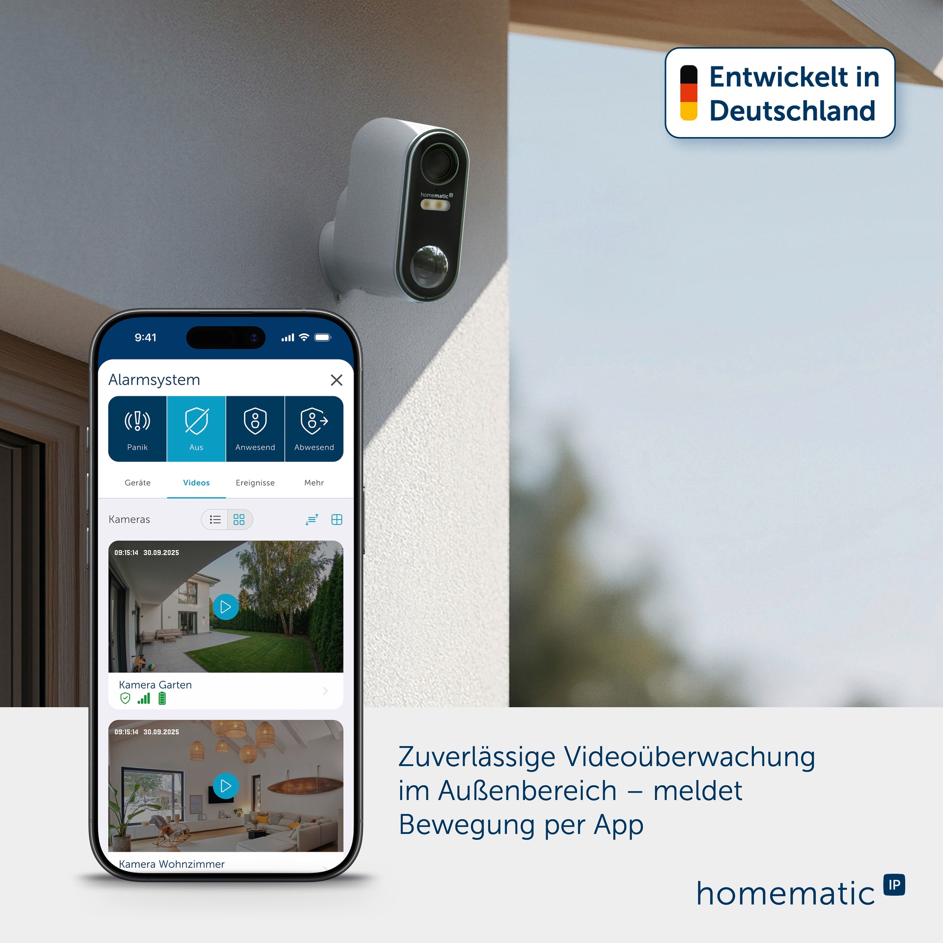 Homematic IP Überwachungskamera »Akku-Außenkamera« Außenbereich