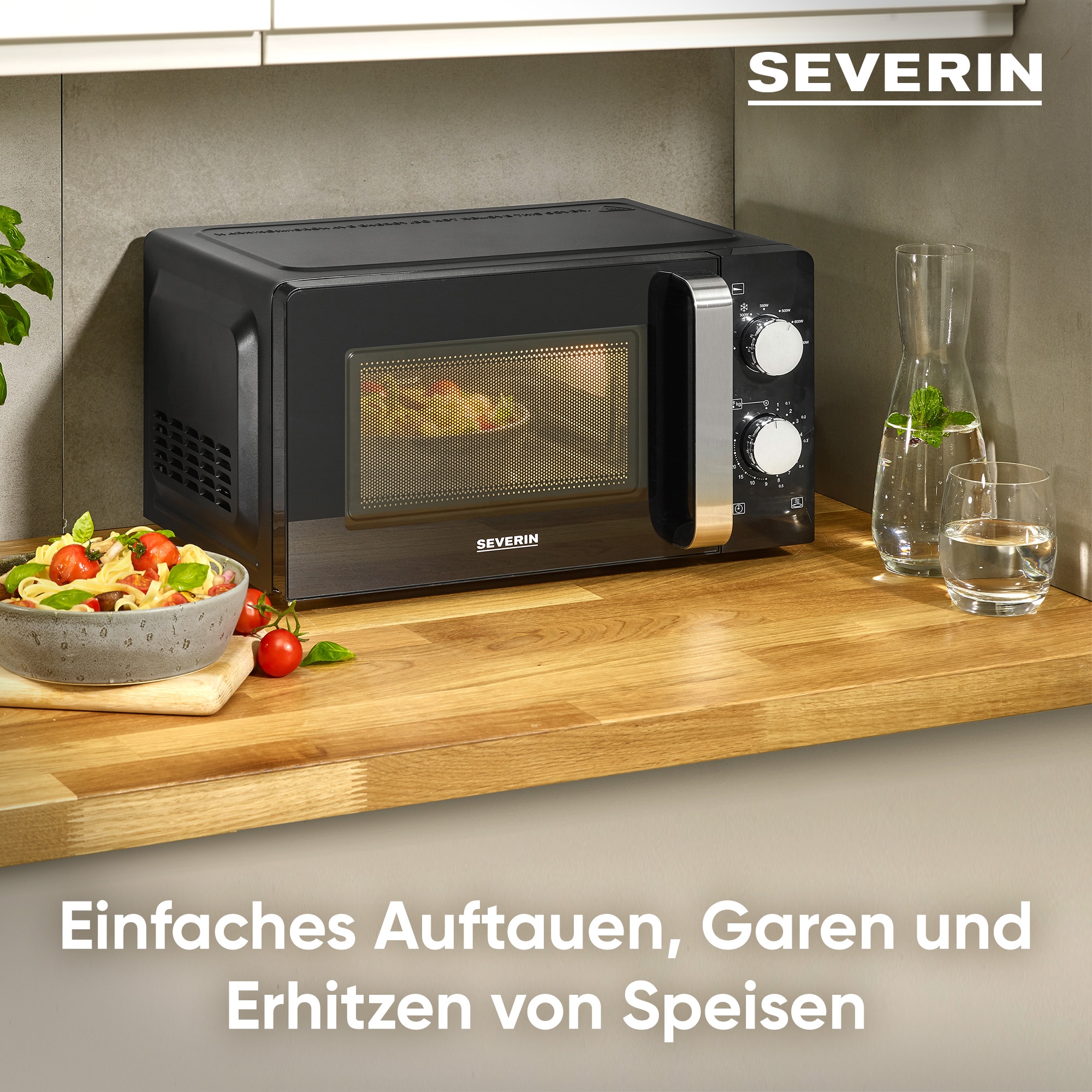 Severin Mikrowelle »MW 7886 Mikrowelle Solo« Mikrowelle 1100 W