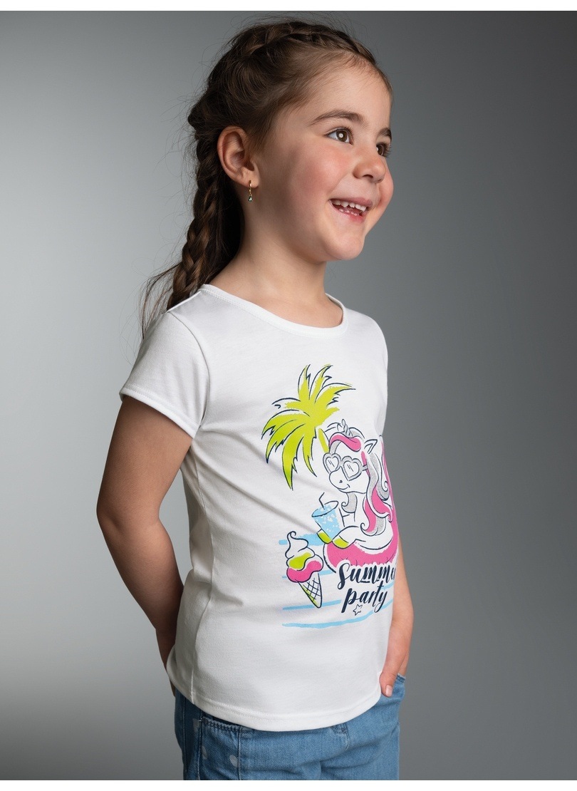 Trigema T-Shirt »TRIGEMA T Shirt mit Printmotiv "Summer Party"« 1