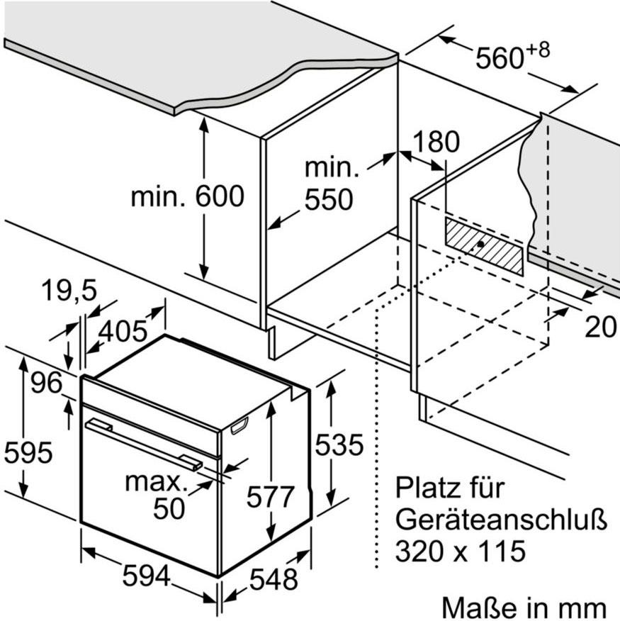 NEFF Backofen-Set »XB16HIDE«, B3CCE2AN0, EasyClean, Hide®, CircoTherm® Heißluftsystem