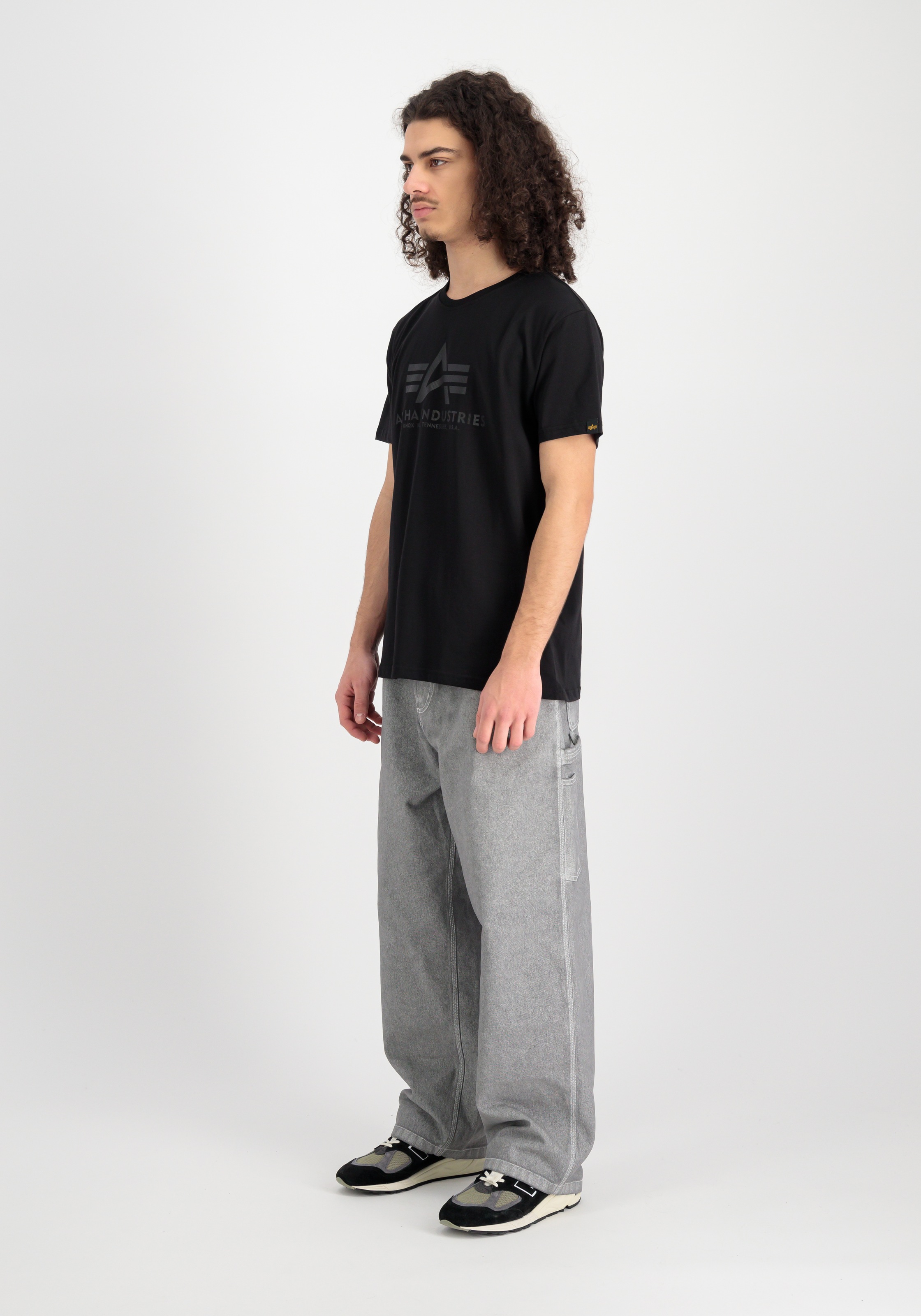Alpha Industries Rundhalsshirt »Basic T Carbon«
