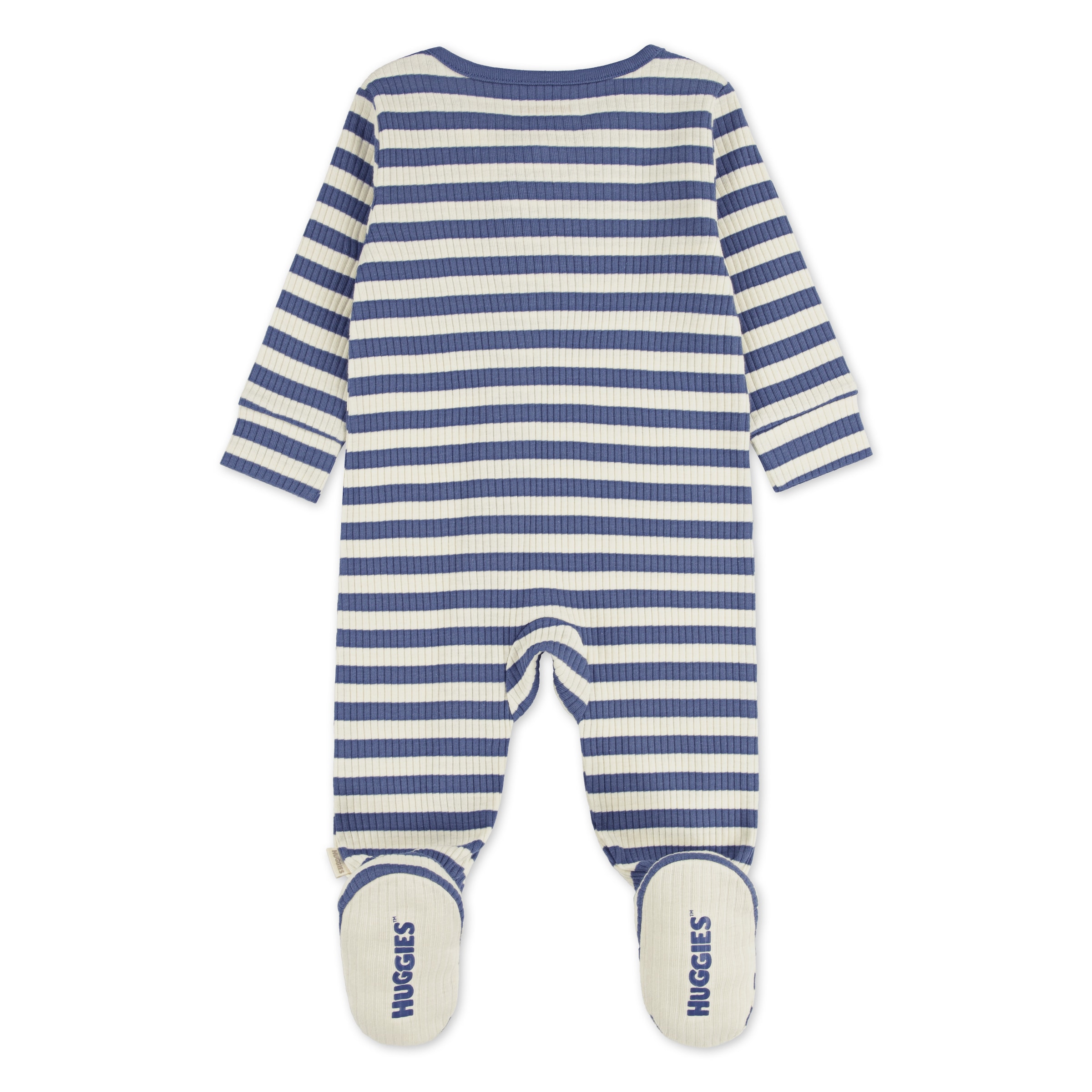 HUGGIES babywear Schlafoverall »HUGB FOOTED COVERALL«, mit süßer Bärchenstickerei
