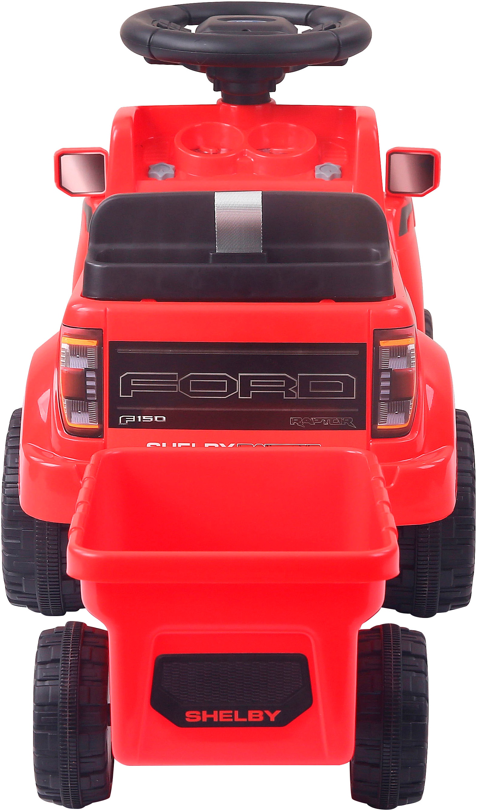 Jamara Rutscherauto »Shelby Ford F-150 Raptor mit Anhänger« mit Soundeffekten