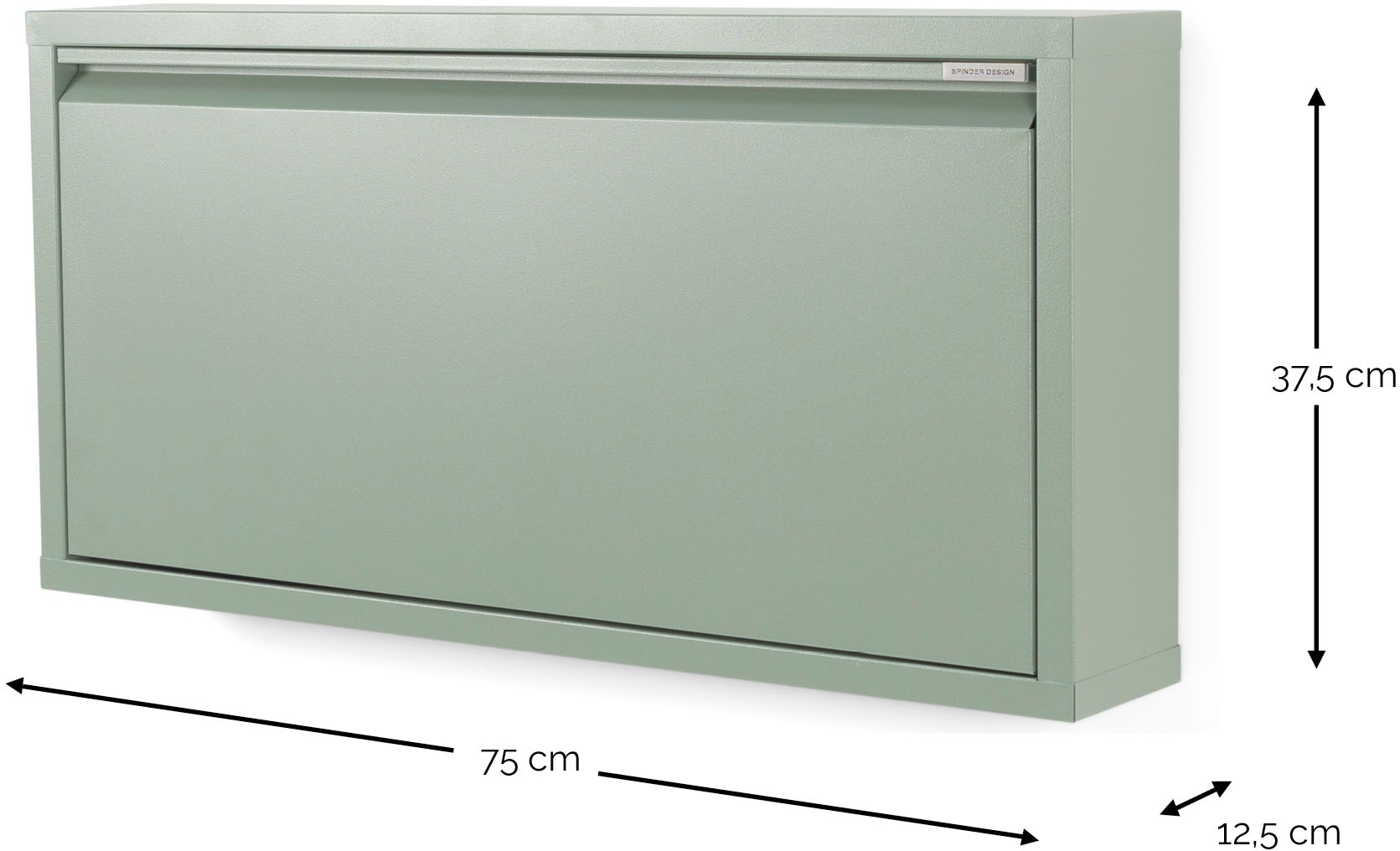 Spinder Design Schuhschrank »Billi« Metall, Breite 75 cm