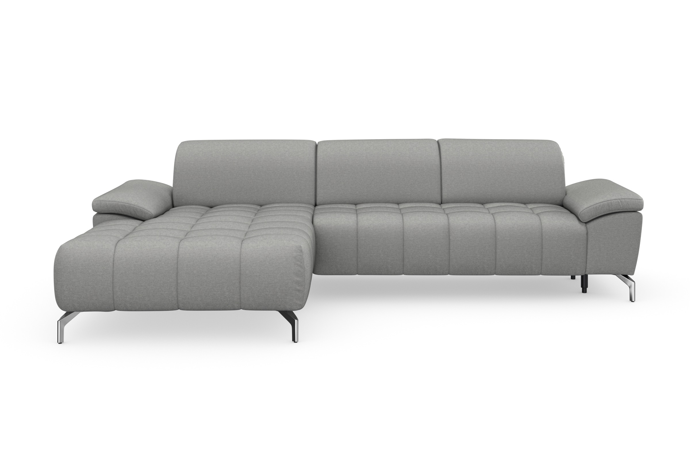 sit&more Ecksofa »Cool L-Form«, wahlweise mit Kopfteilverstellung und Vorzi günstig online kaufen