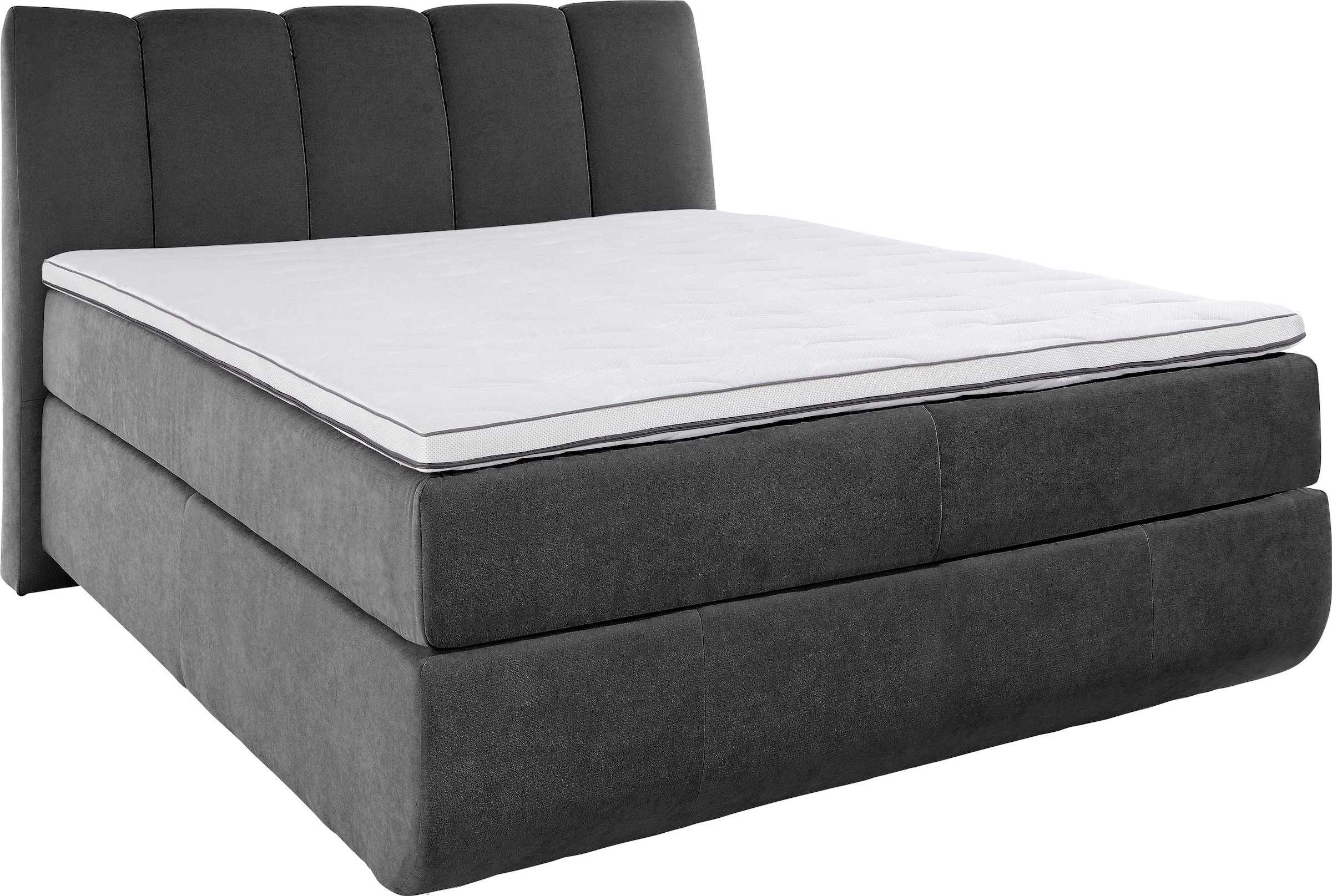 Leonique Boxspringbett »Océane« Bodenfrei- wirkt freischwebend, verschiedene Härtegrade (auch H4)