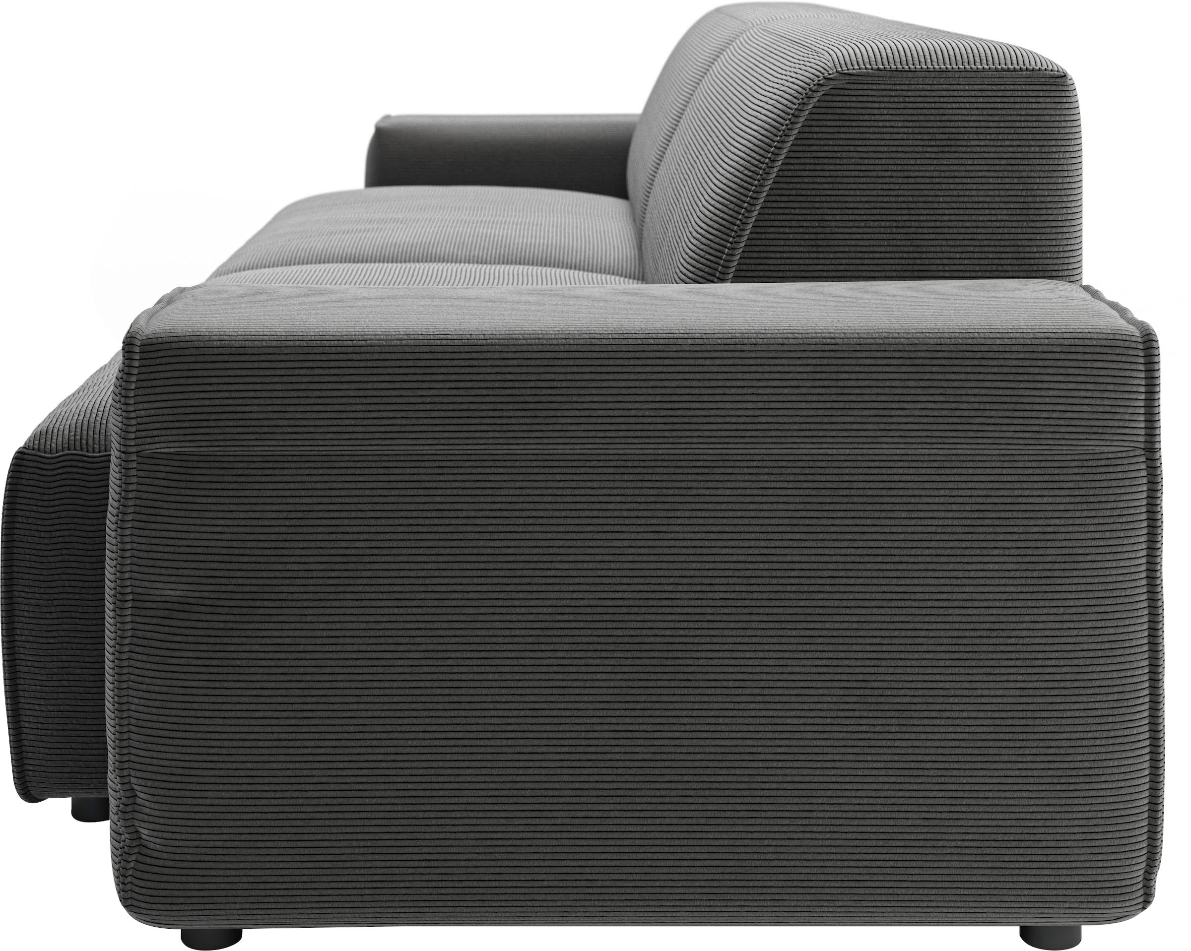 andas Big-Sofa »Glimminge  auch in Breitcord, Feincord + Easy care-Bezug,«, besondere Kedernähte Zierkissen