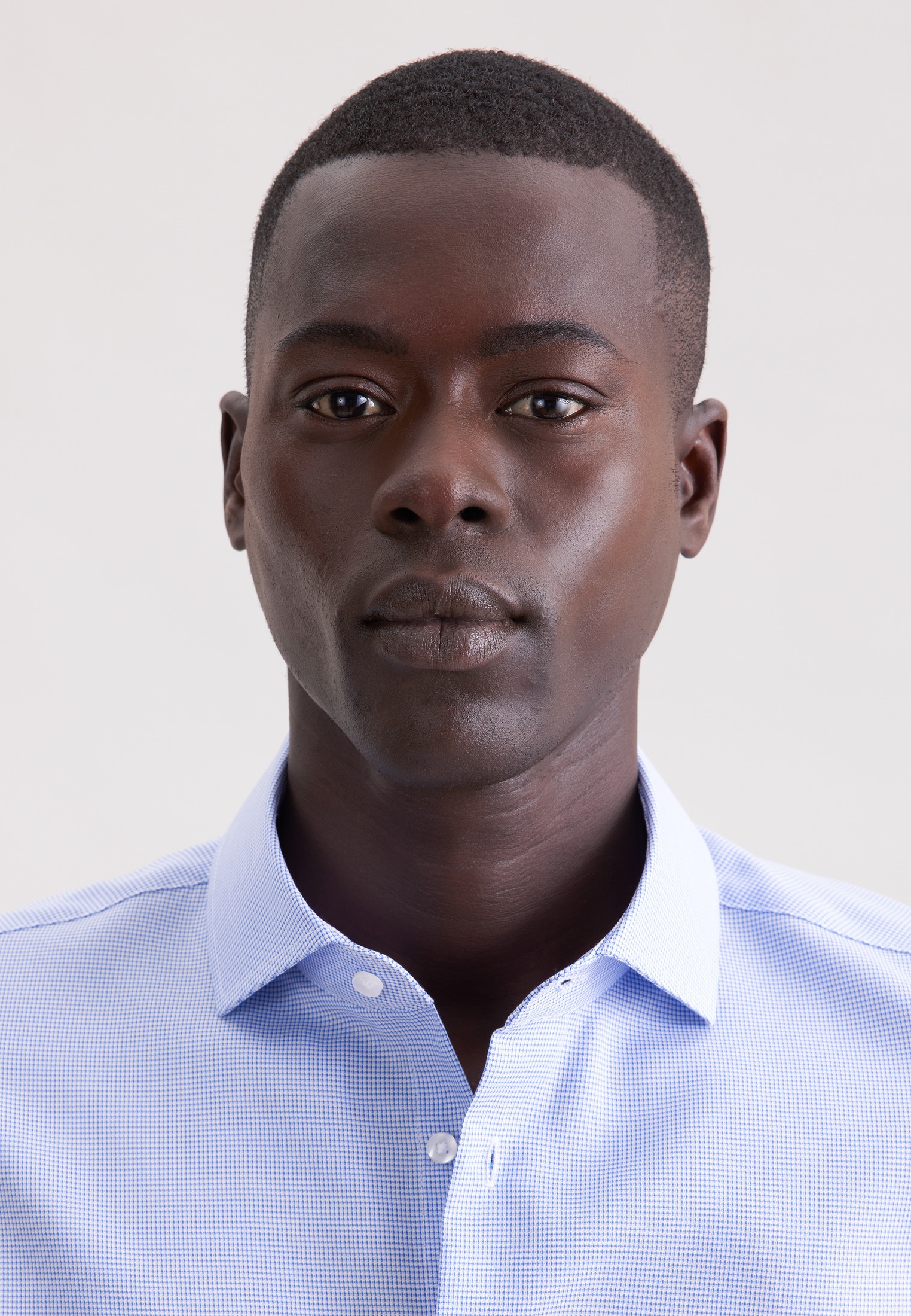 seidensticker Businesshemd »Schwarze Rose« X-Slim 1/1 Kentkragen Struktur