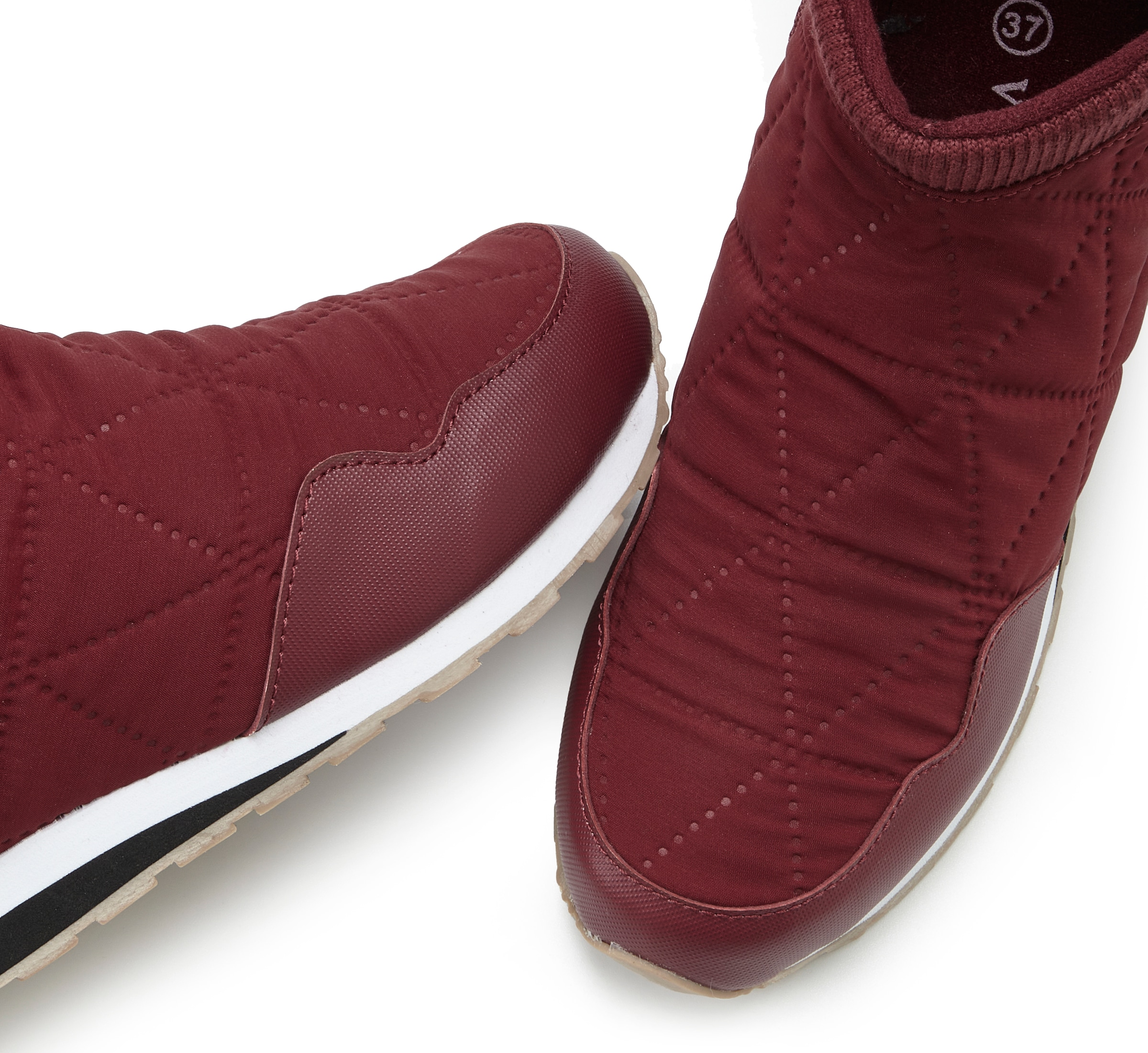 Vivance Winterstiefelette, in modischer Stepp-Optik, Ankle Stiefeletten, Outdoor Boots, Sneaker