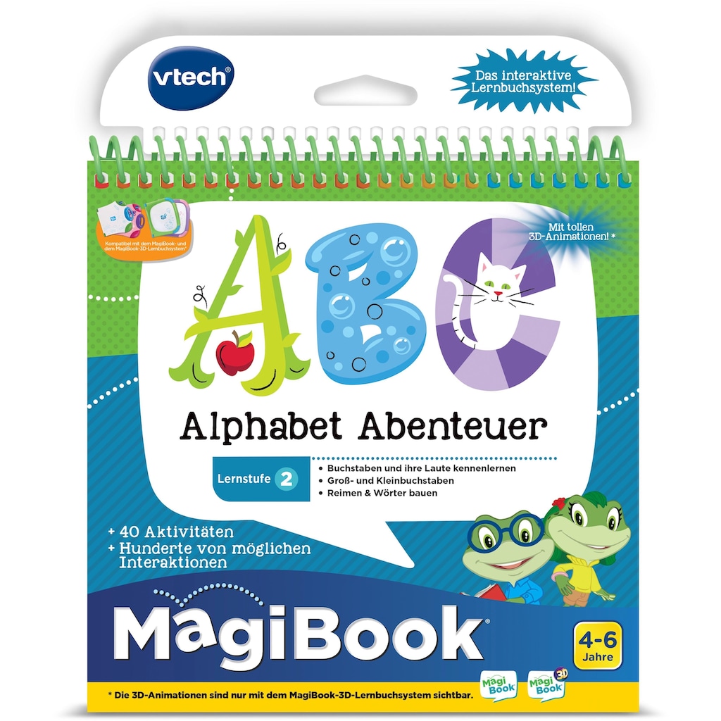 Vtech® Buch »MagiBook Lernstufe 2 - Alphabet Abenteuer«