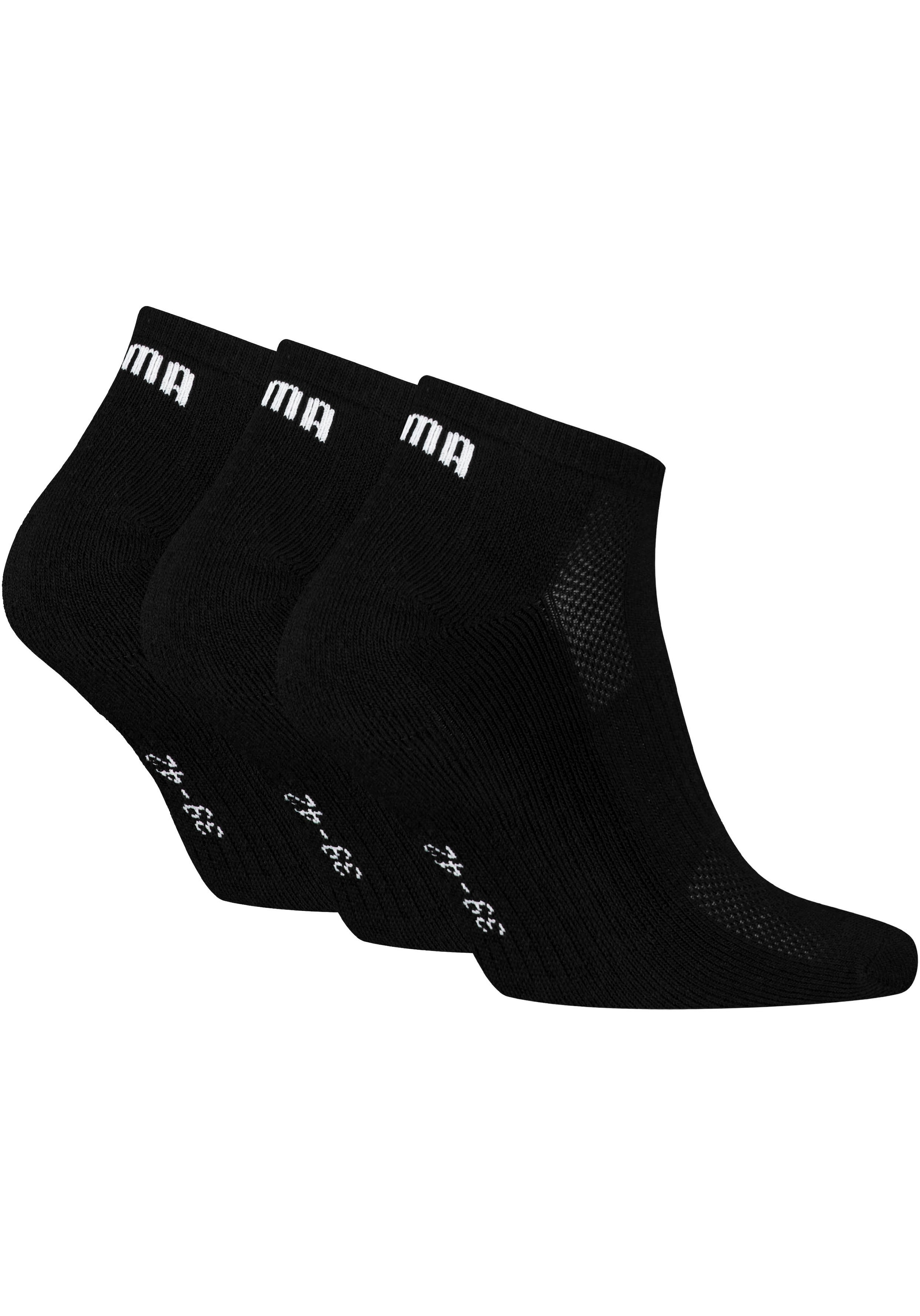 PUMA Sneakersocken »PUMA UNISEX CUSHIONED SNEAKER 3P« 3 Stk. tlg. mit Frottee