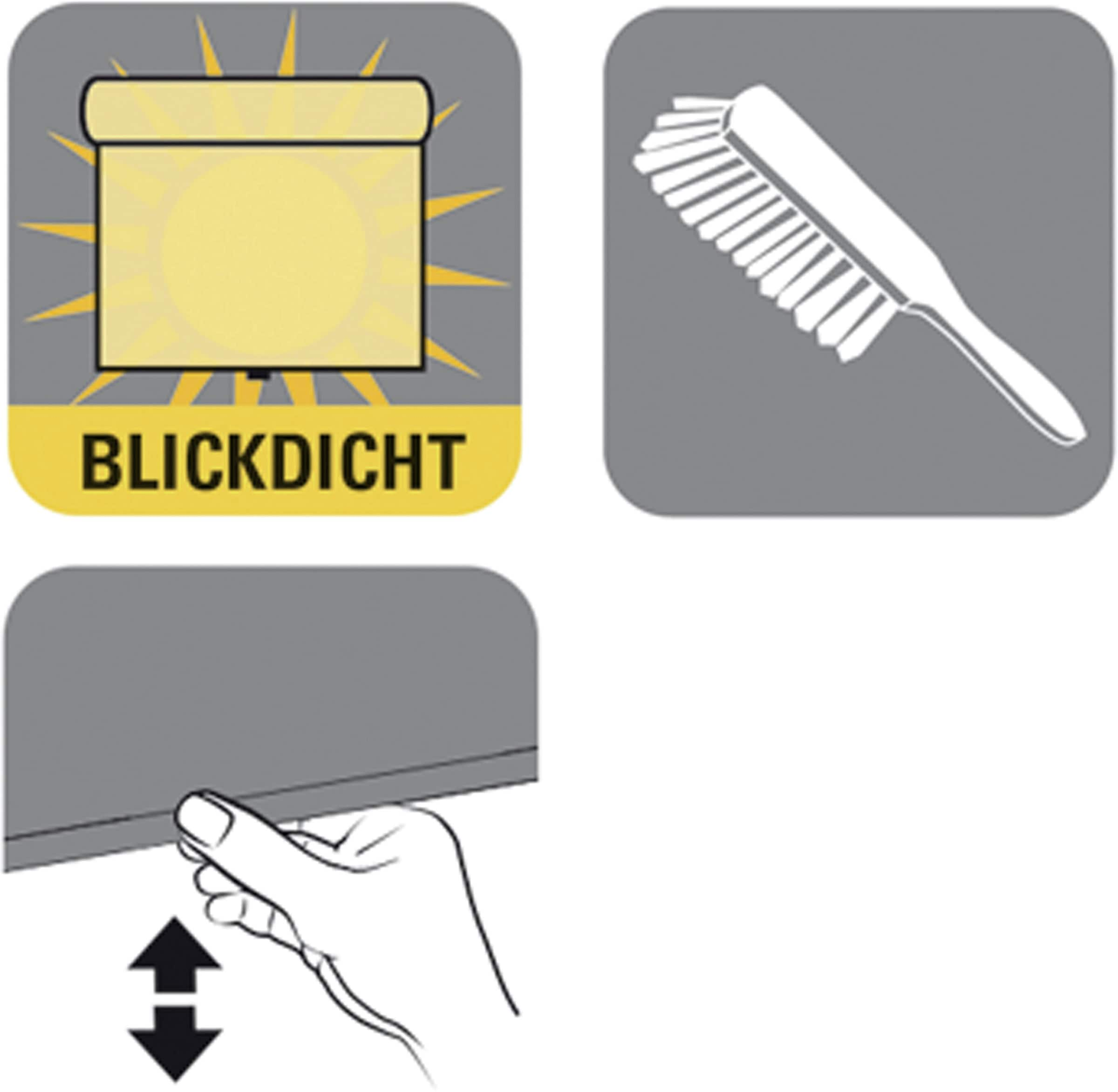 und ohne Sichtschutz, Seitenzugrollo »Comfort Aufrollgeschwindigkeit bequem Move freihängend, regulierbare schnell Bohren, GARDINIA bestellen Lichtschutz, Rollo«,