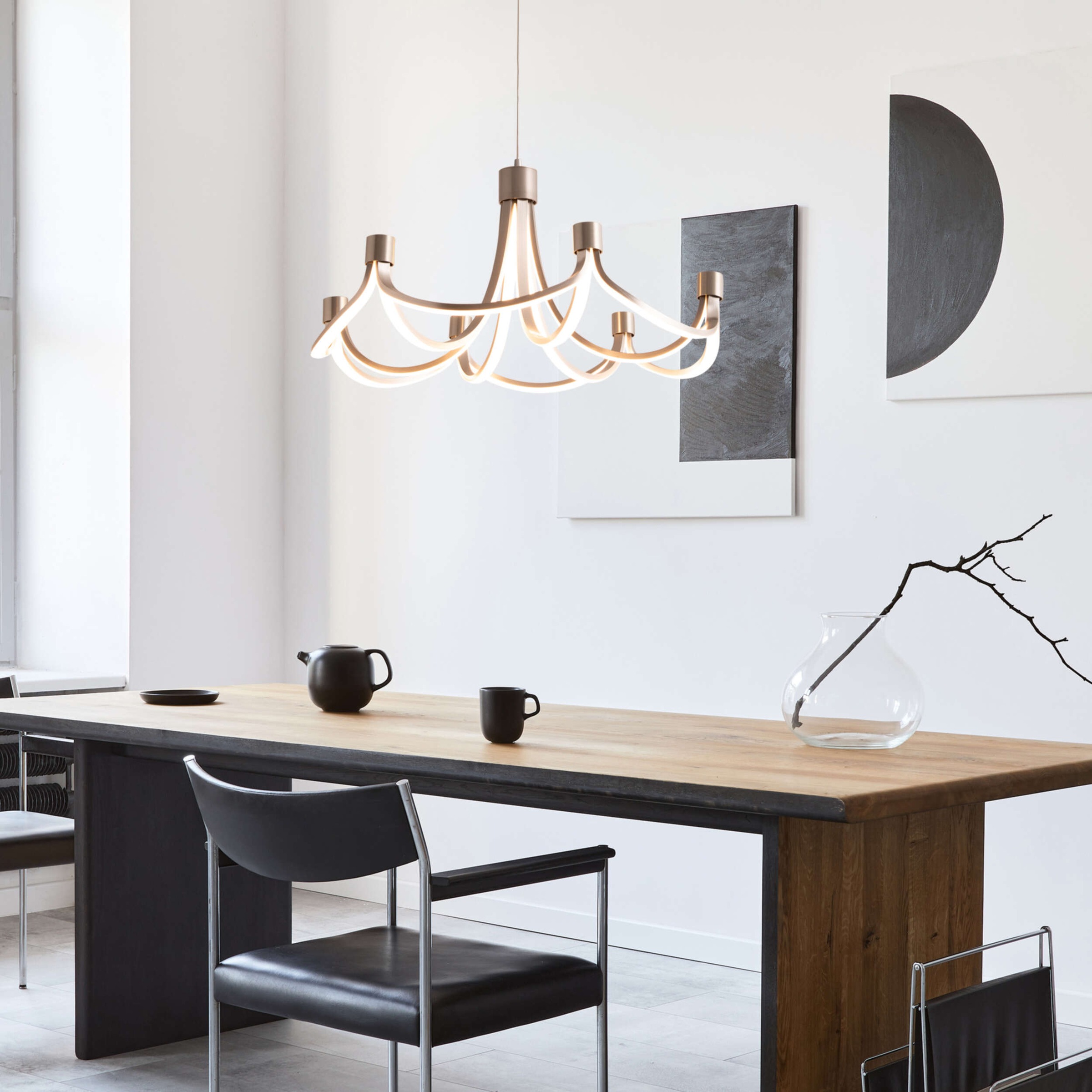näve LED Pendelleuchte »Festos«, 1 flammig, Leuchtmittel LED-Modul   LED fe günstig online kaufen