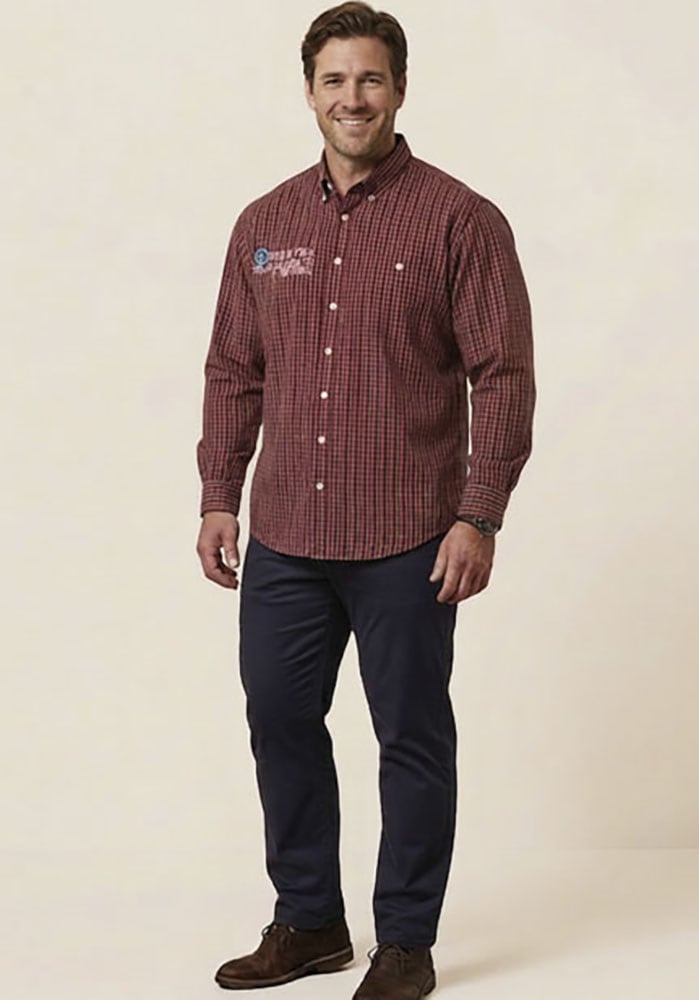 Man's World Plus Karohemd »im lässigen Freizeit-Look mit modernem Charakter« Komfortabel geschnitten und vielseitig kombinierbar