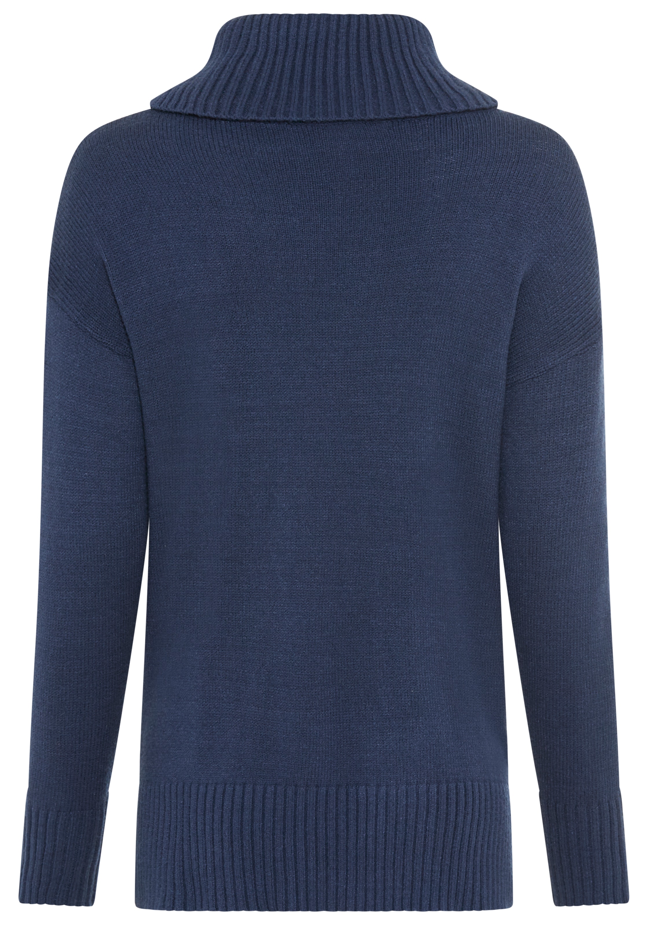 Tamaris Rollkragenpullover in lässiger Form mit seitlichen Schlitzen