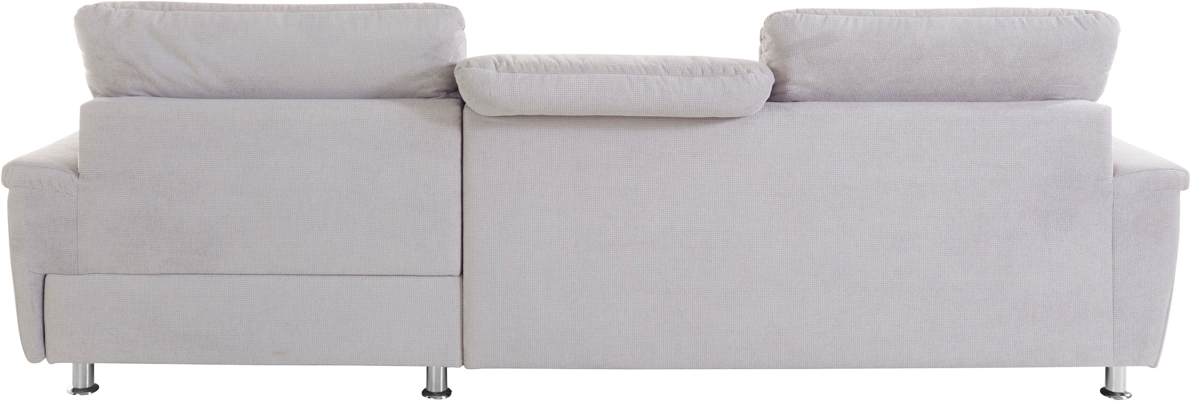 DOMO collection Ecksofa »Franzi L-Form«, wahlweise mit Kopfteilverstellung (dann Tiefe: 170 cm)
