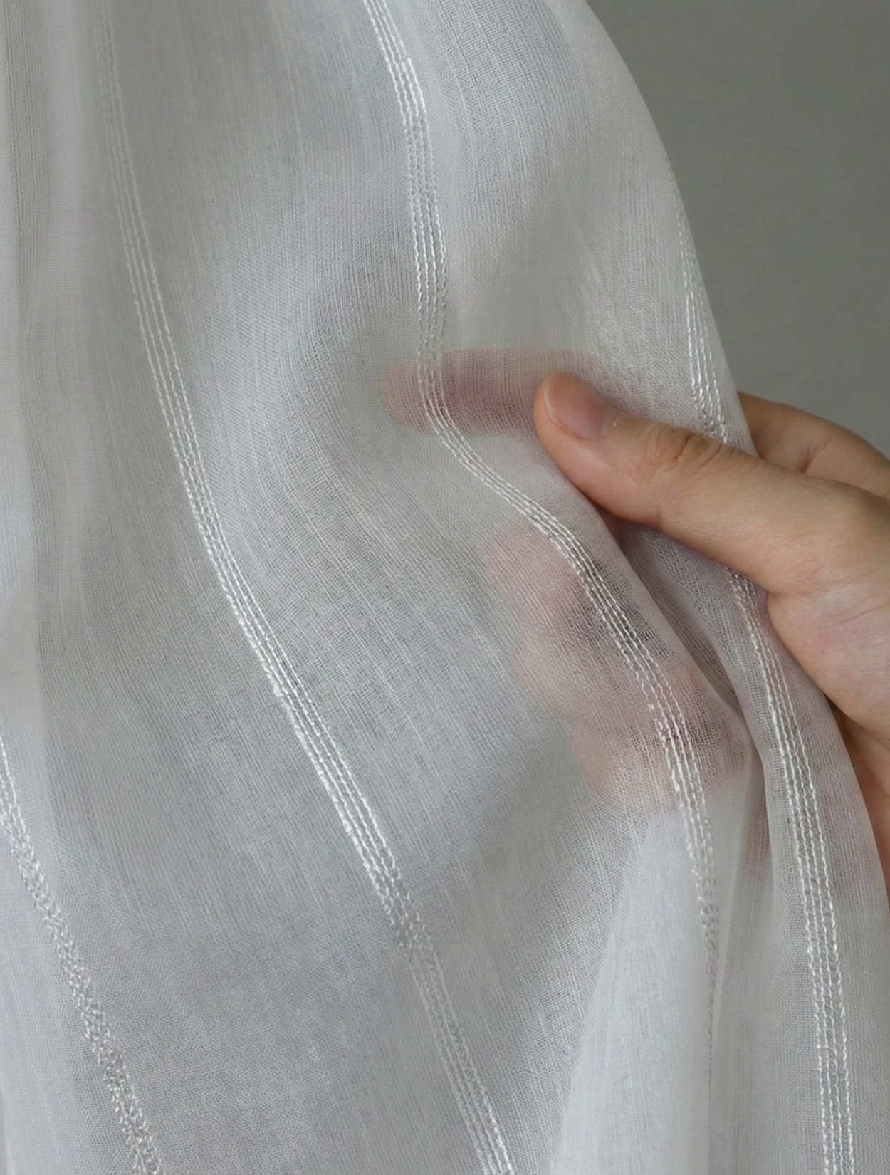 Wirth Gardine »Charlotte« Faltenband 1 Stk. tlg. Fertig-Store mit FB 1:3 nach Maß