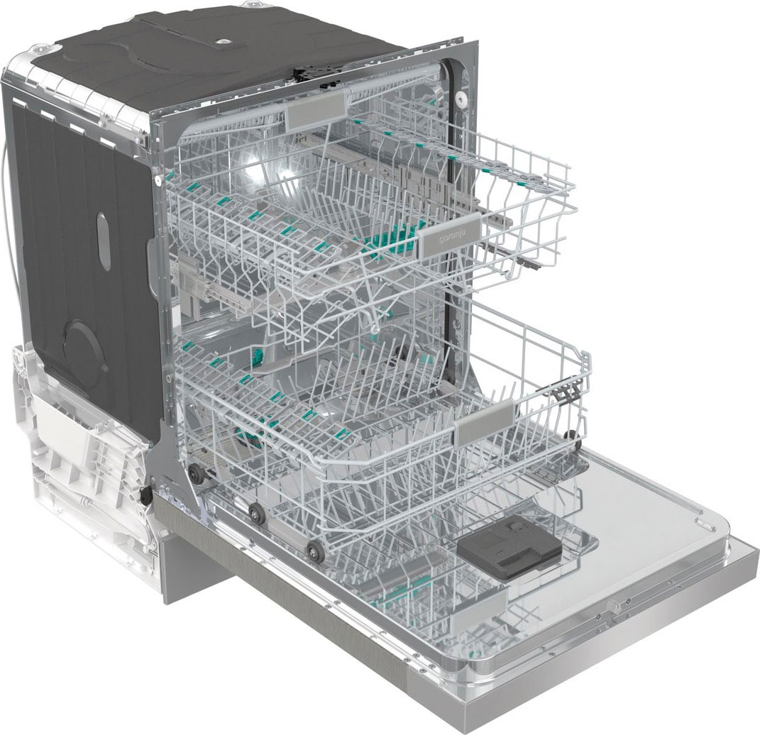 GORENJE Unterbaugeschirrspüler, GU673C60X, 16 Maßgedecke, automatische Türöffnung