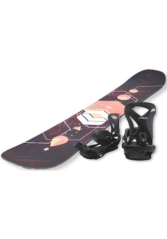 Snowboard »FTWO Gipsy woman peach«, (Set, 2er-Pack), Inkl. Bindung mit...