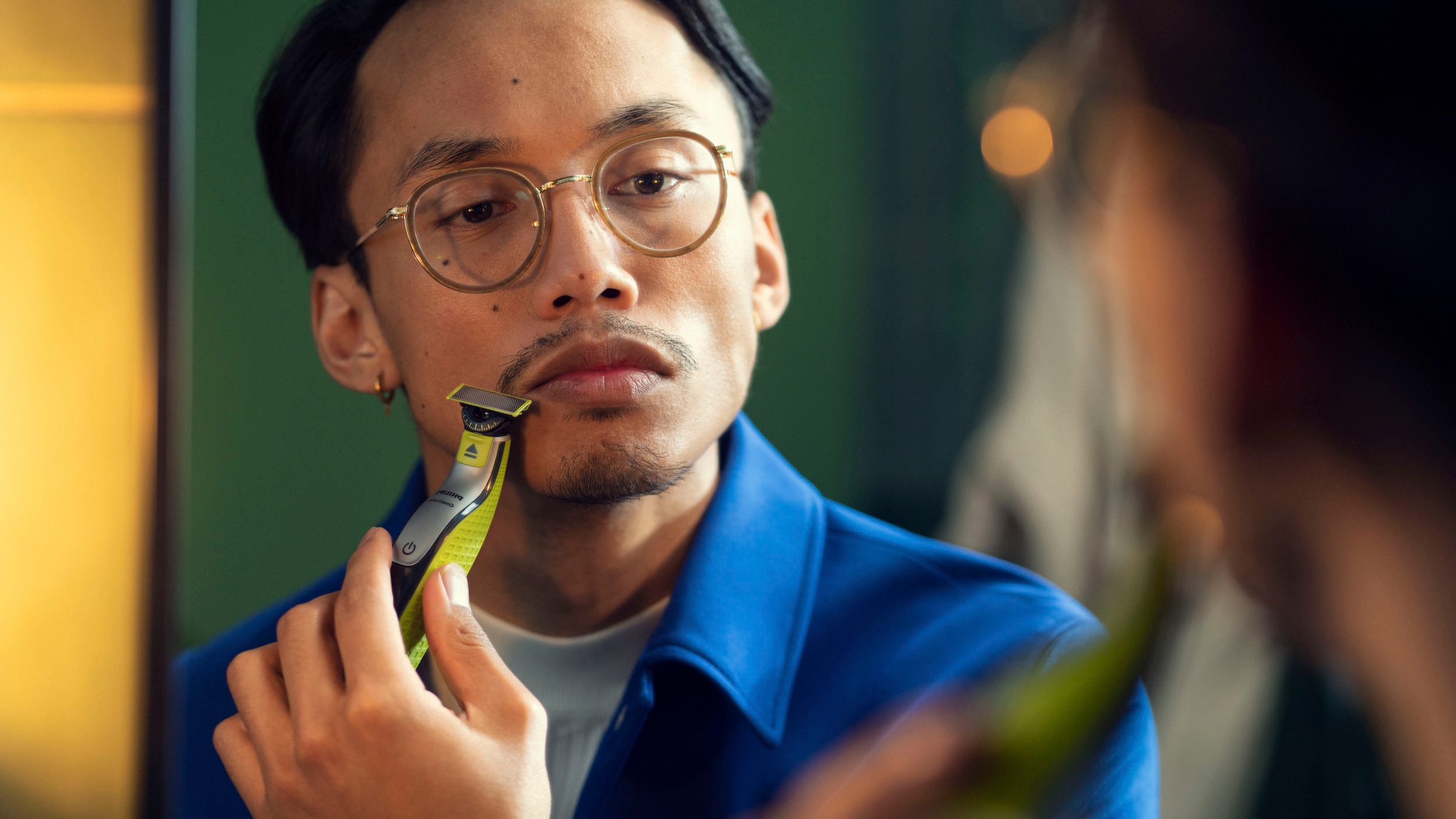 Philips Ersatzscherteile »OneBlade 360«, (4 St.), nass und trocken einsetzbar, hält bis zu 4 Monate