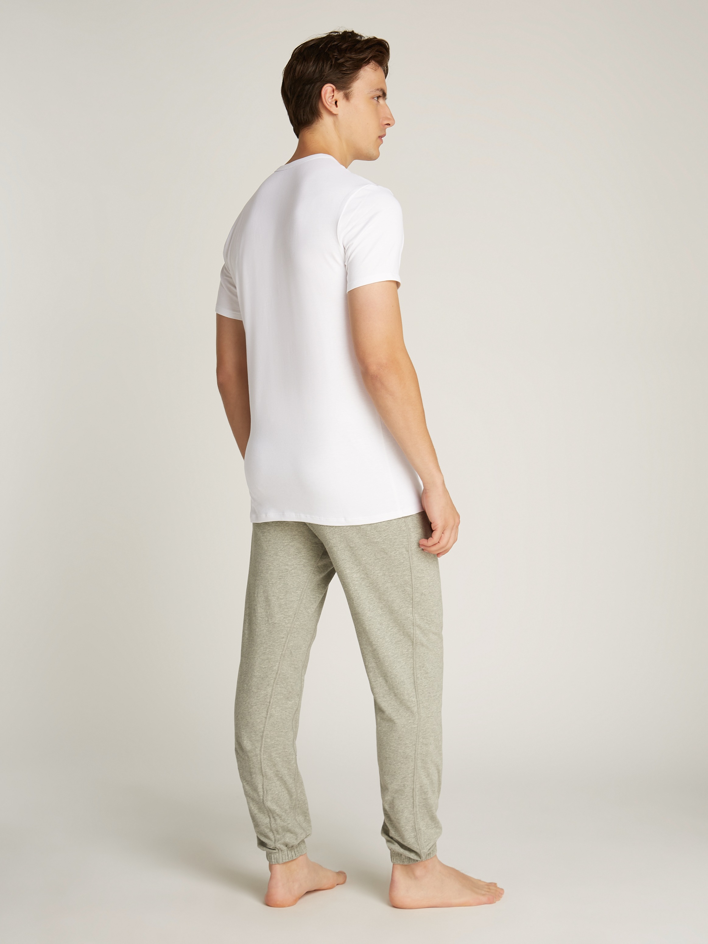 Calvin Klein Underwear T-Shirt »SHORT SLEEVE CREW NECK 3PK«, (Packung, 3 tlg., 3er-Pack), mit Logo am Saum