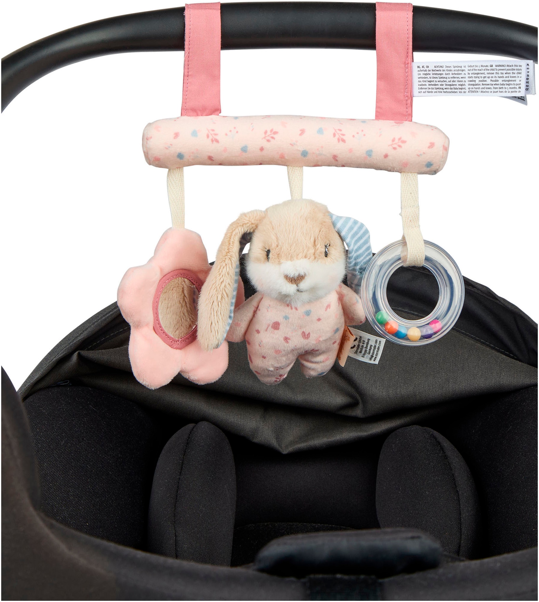 Sterntaler® Greifspielzeug »Spielzeug z. Aufhängen Hase Hanni«