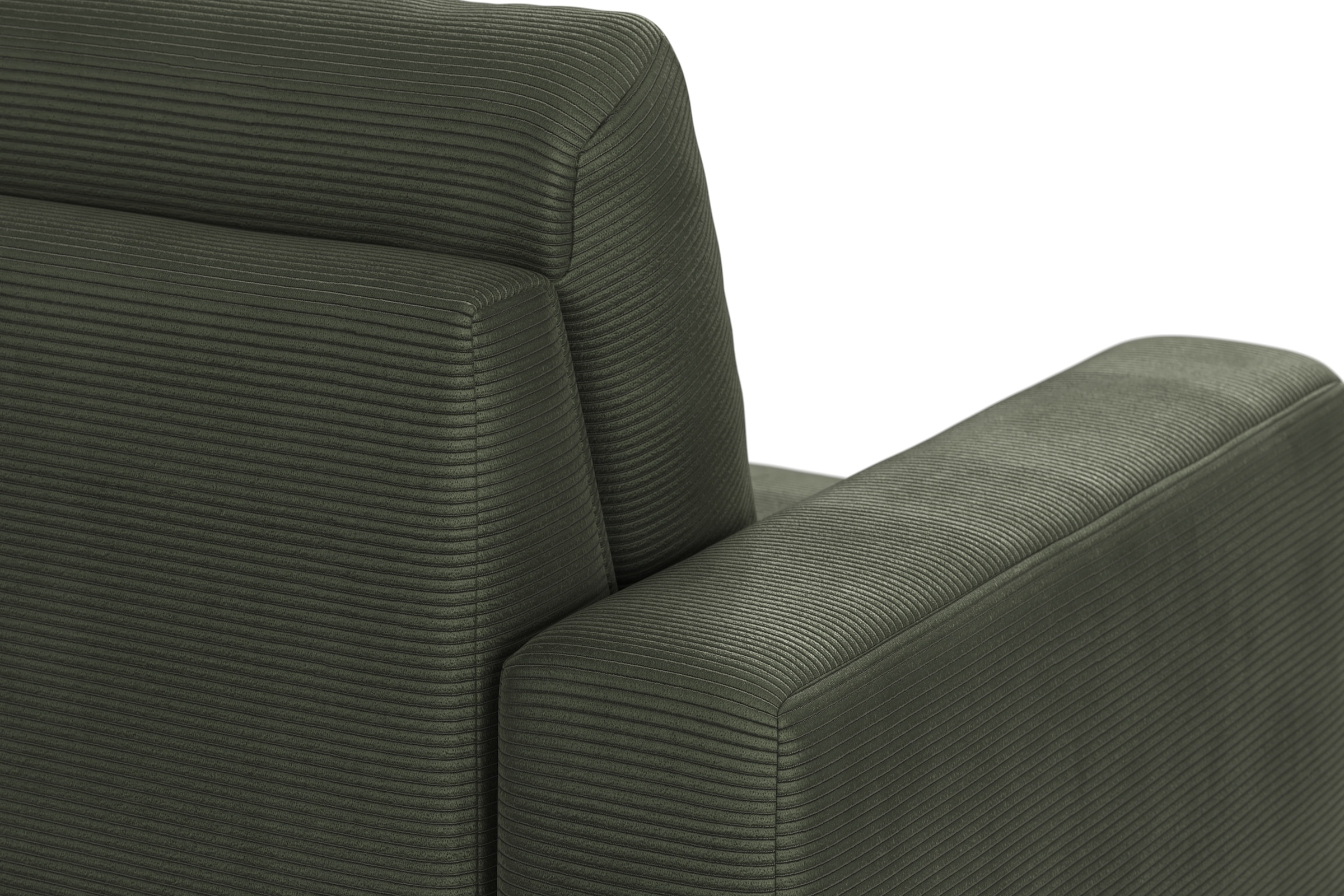 Home affaire Ecksofa »Summer L-Form«, mit Recamiere, mit oder ohne Bettfunktion und Bettkasten, Cord-Bezug