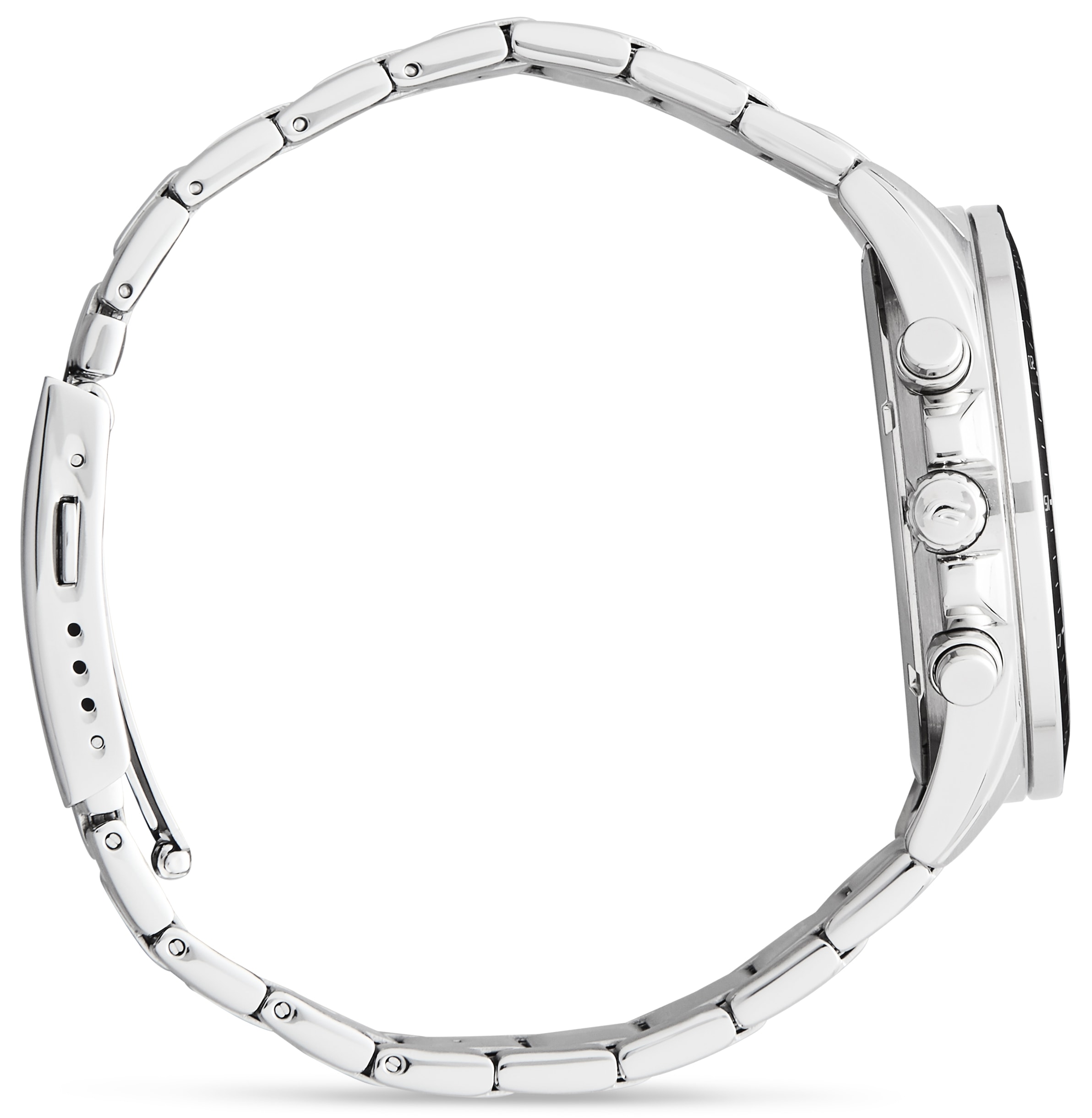 CASIO EDIFICE Chronograph, Solaruhr, Armbanduhr, Herrenuhr, Saphirglas, Edelstahlarmband