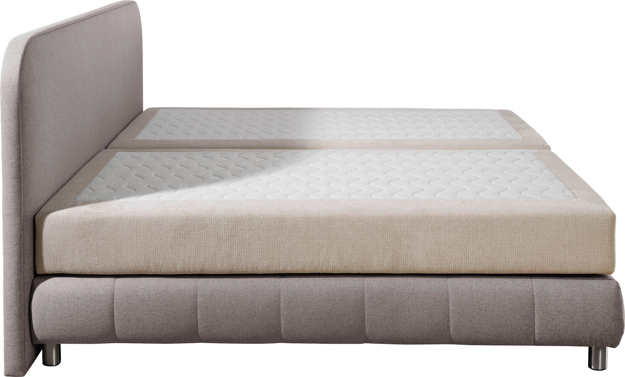 Home affaire Boxspringbett »Cesson, in verschiedenen Breiten«, inkl. Topper, wahlweise in H2, H3 oder H4 erhältlich