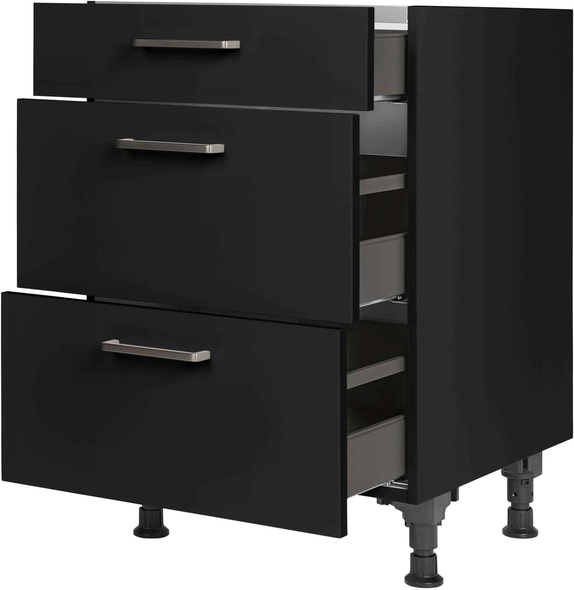 nobilia Kochfeldumbauschrank ""Touch", vormontiert, mit Schubkasten und Aus günstig online kaufen