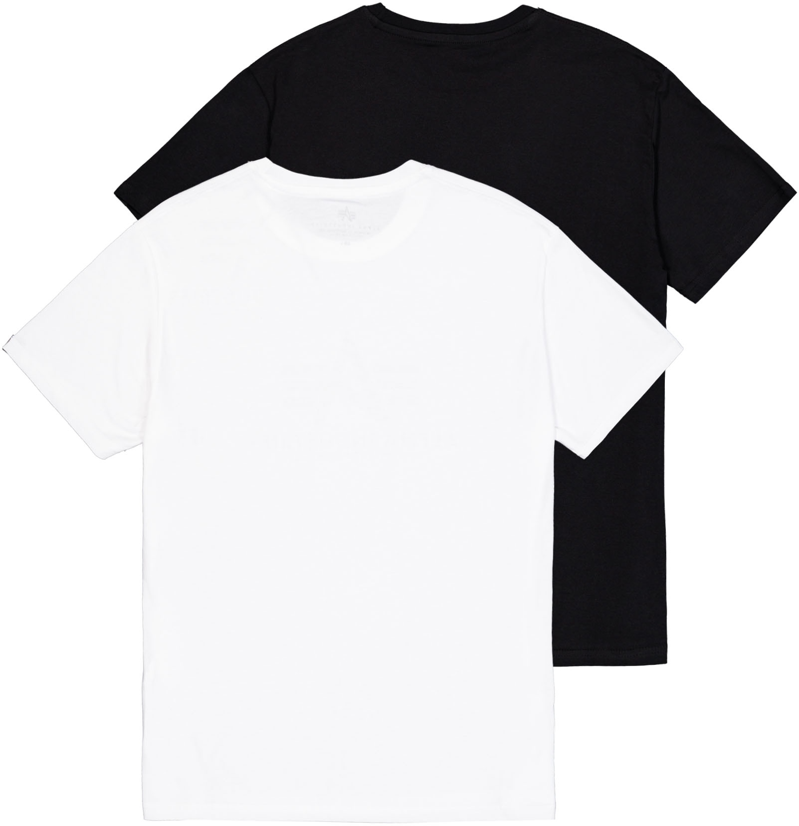 Alpha Industries Rundhalsshirt »Basic T Small Logo 2 Pack«, (Set, 2 tlg.)