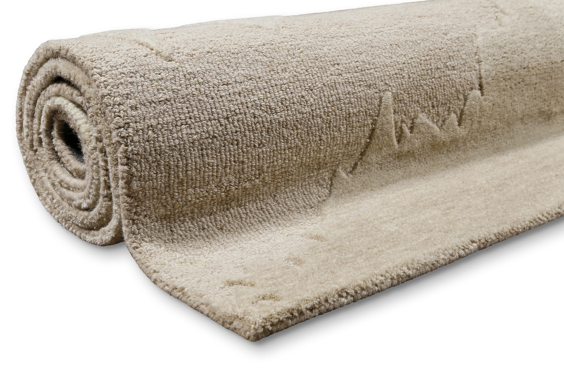 Wecon home Teppich »Carlo«, rechteckig, 10 mm Höhe, handgefertigt, gemustert, pflegeleicht, Wolle, Wohnzimmer, Esszimmer