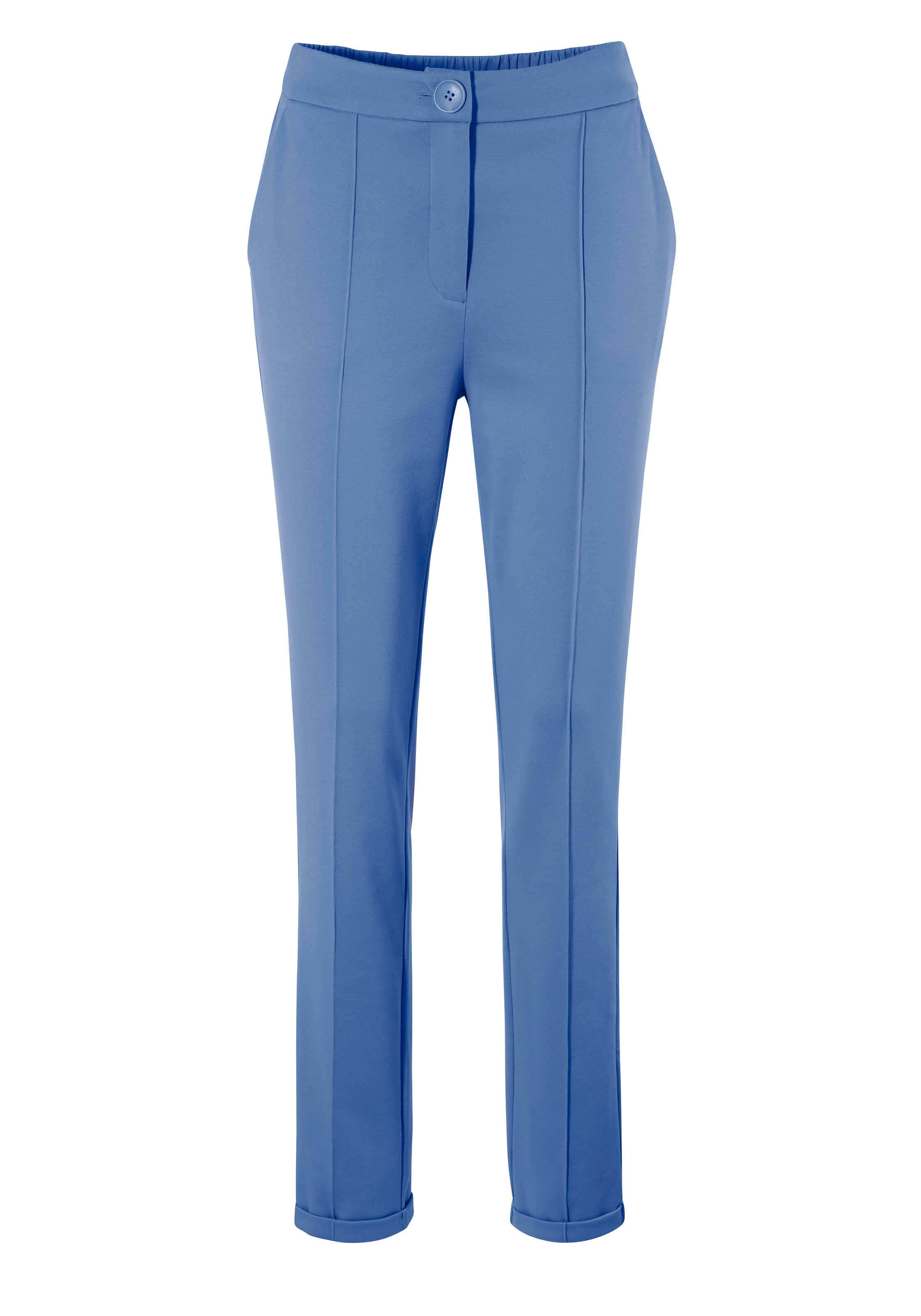Aniston CASUAL Jerseyhose, mit Biesen verziert