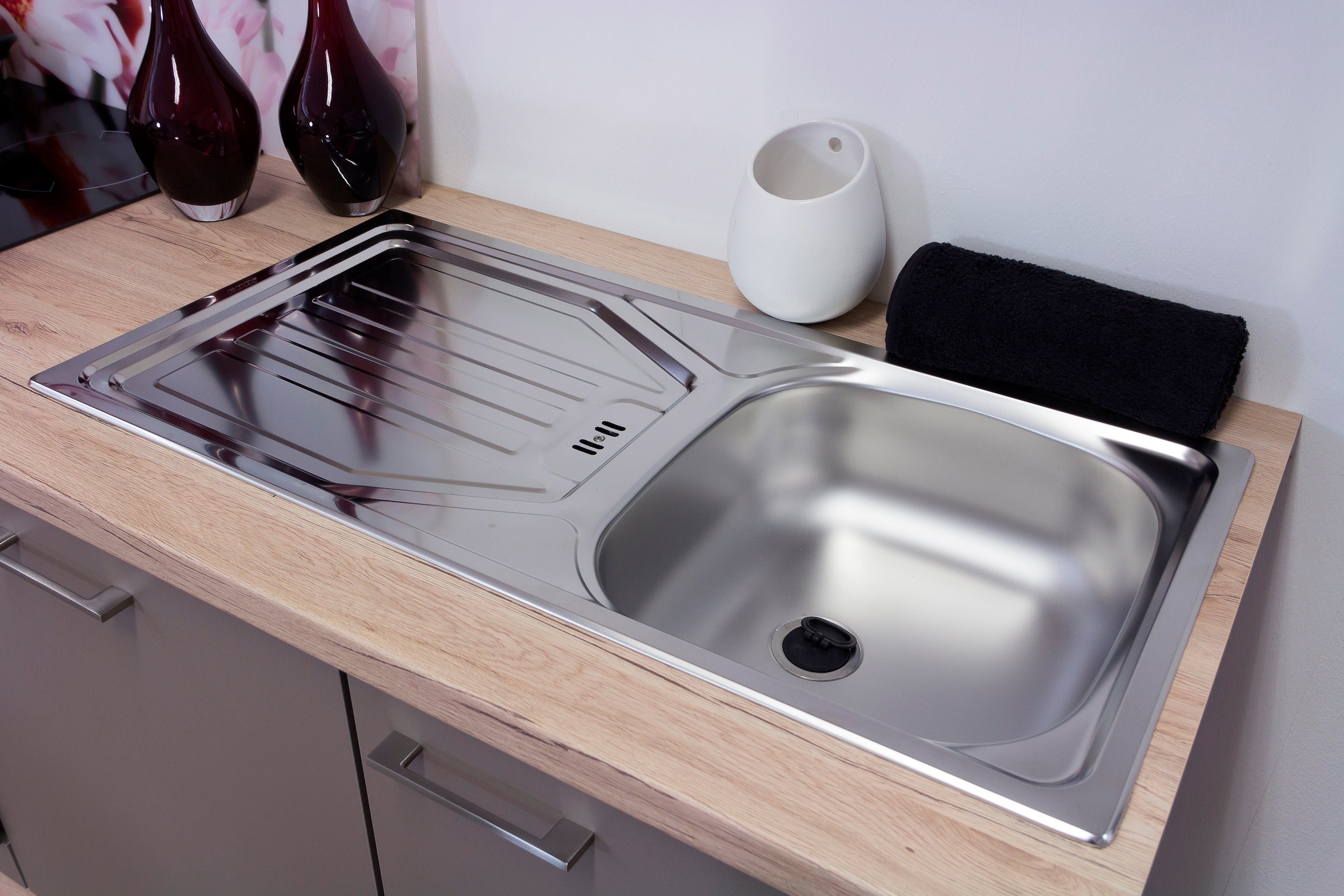 Flex-Well Küchenzeile »Riva«, mit E-Geräten, Gesamtbreite 310 cm