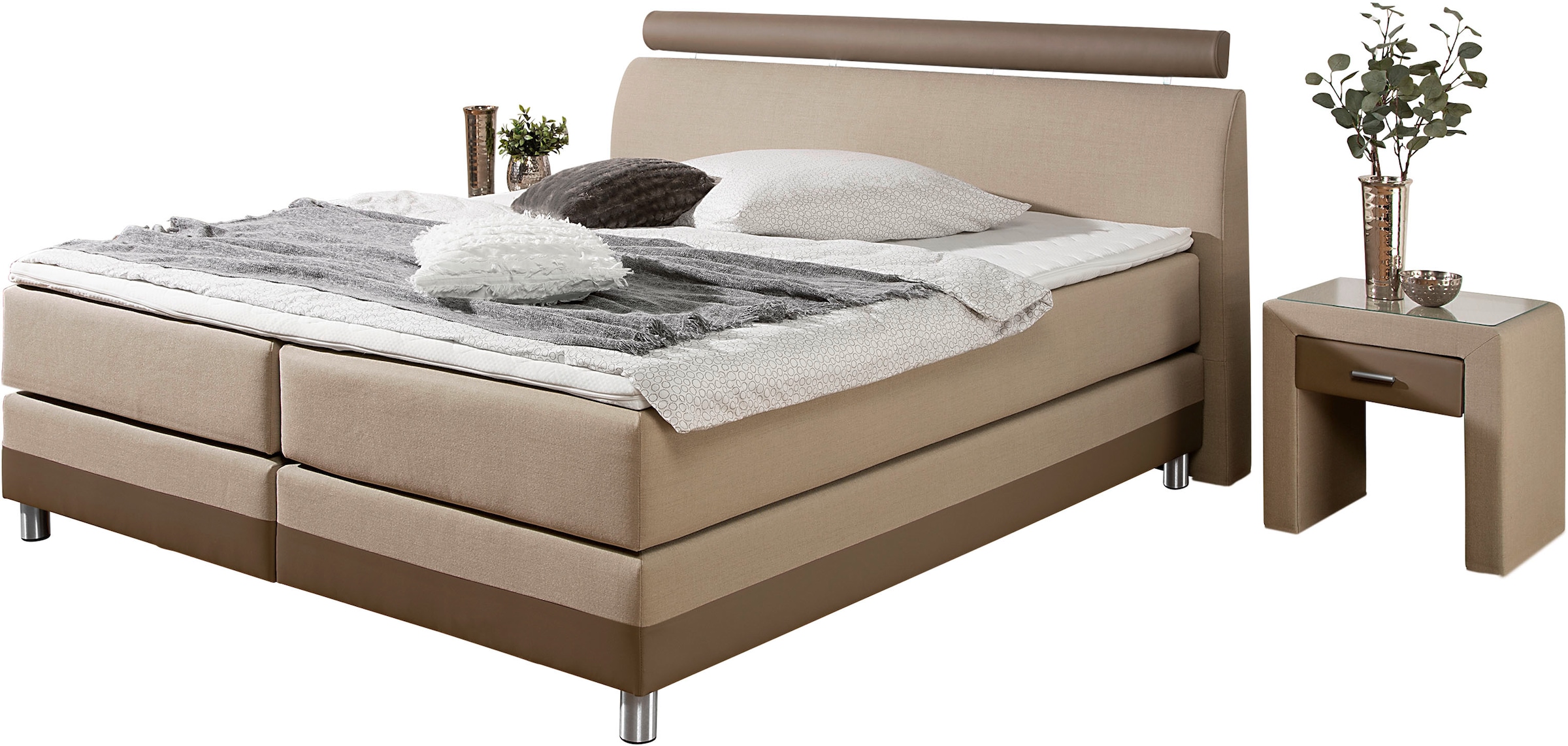 INOSIGN Boxspringbett, in H2, H3 oder H4 erhältlich günstig online kaufen