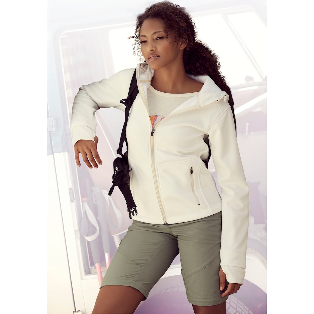 LASCANA ACTIVE Trekkinghose »2-in 1-Hose«, mit abnehmbaren Hosenbeinen