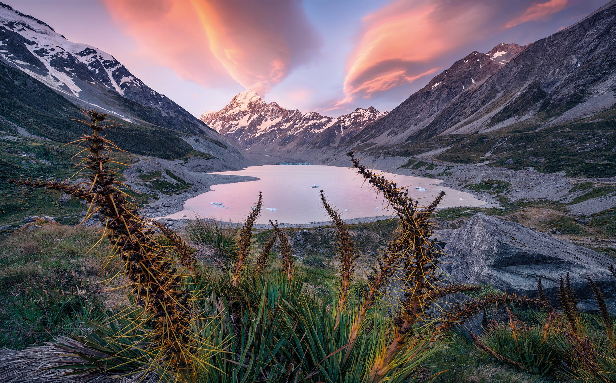 Sanders & Sanders Fototapete Landschaft Grau Grün und Blau 450 x 280 cm 612 günstig online kaufen